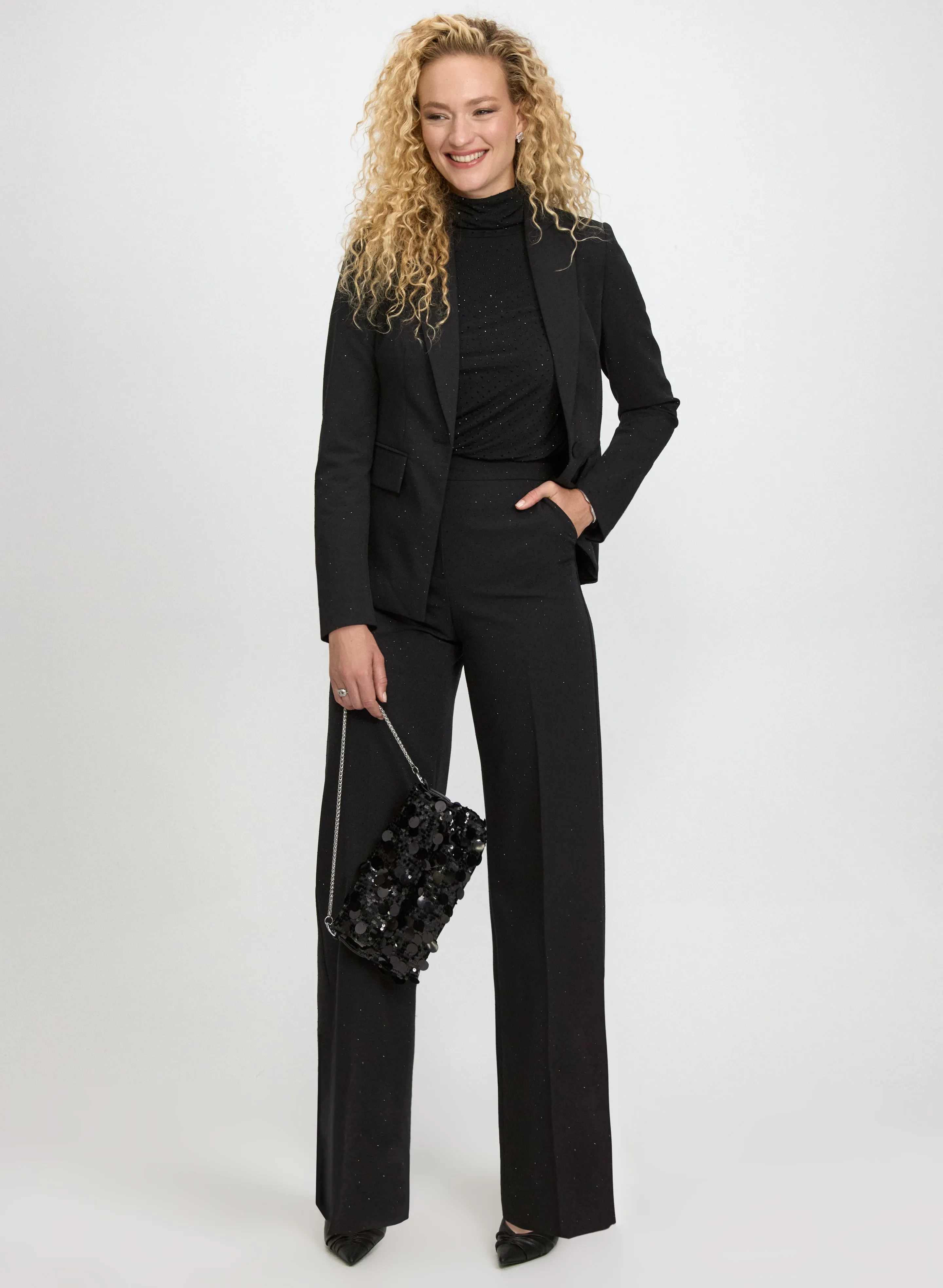 Mesh Tonal Embellished Top sold by Laura product image thumbnail 3