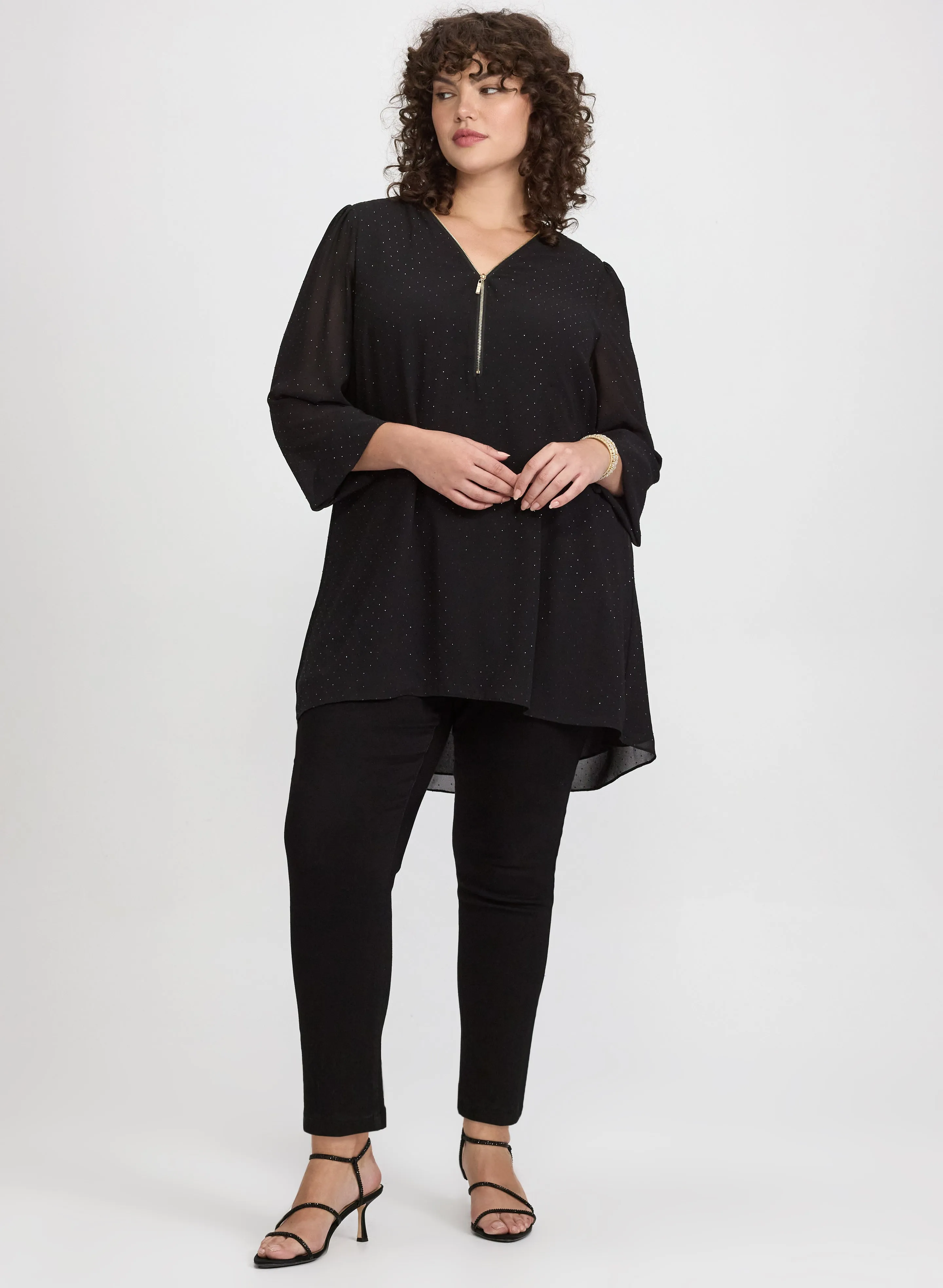 Tonal Stone Embellished Blouse sold by Laura product image thumbnail 4