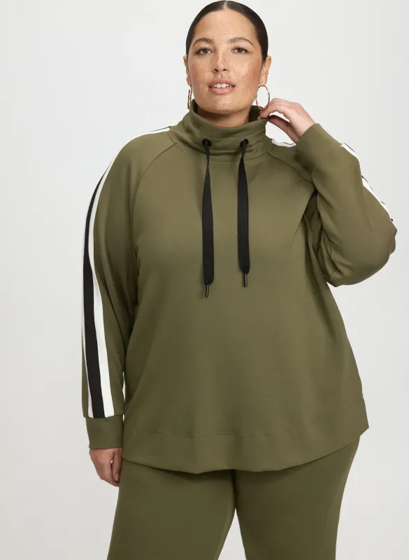 Contrast Sleeve Top sold by Laura
