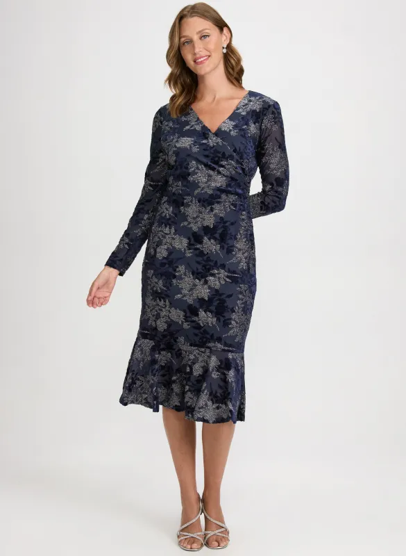 Floral Velvet Dress sold by Laura