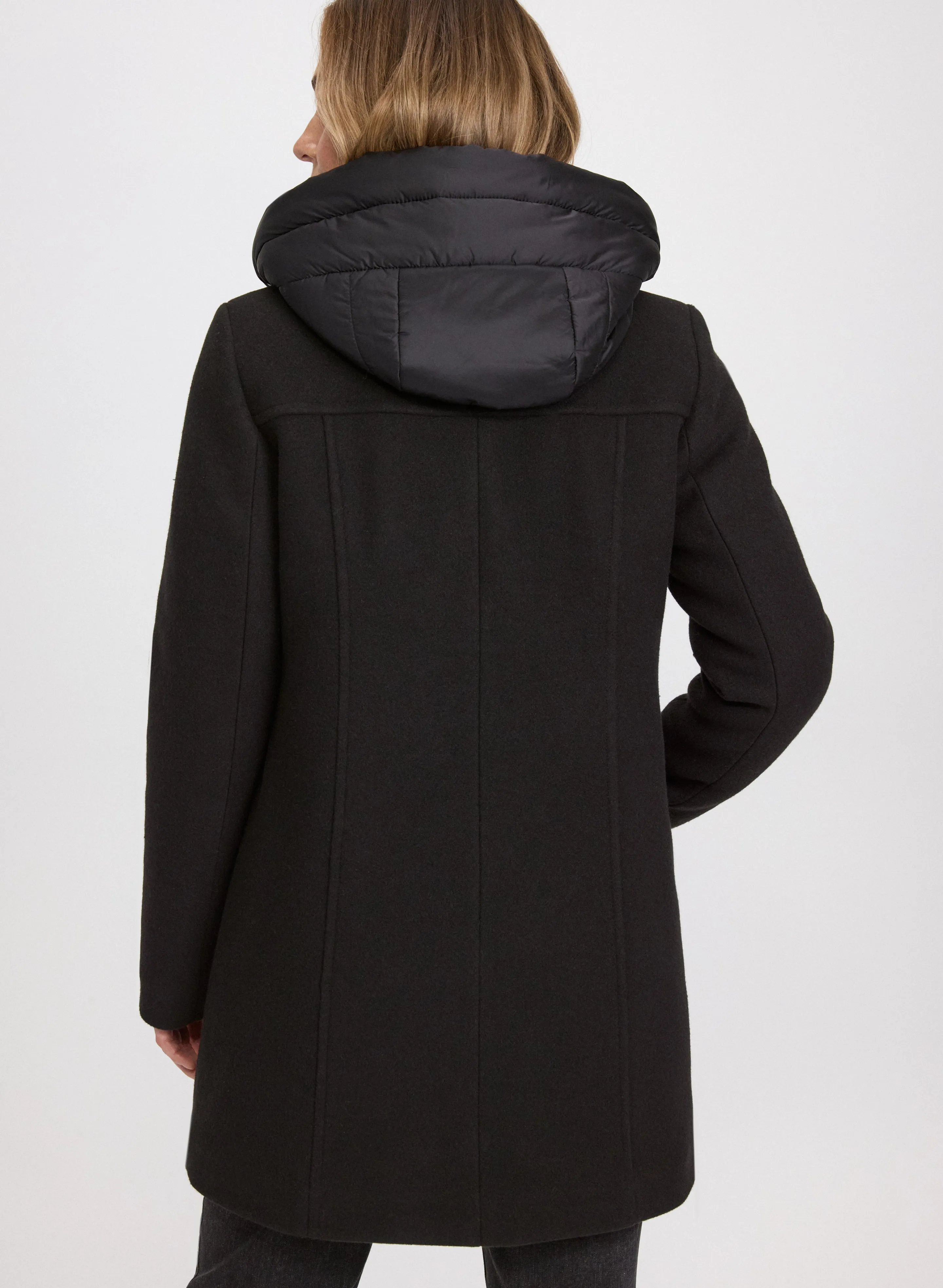 Stretch Wool Blend Coat sold by Laura product image thumbnail 4