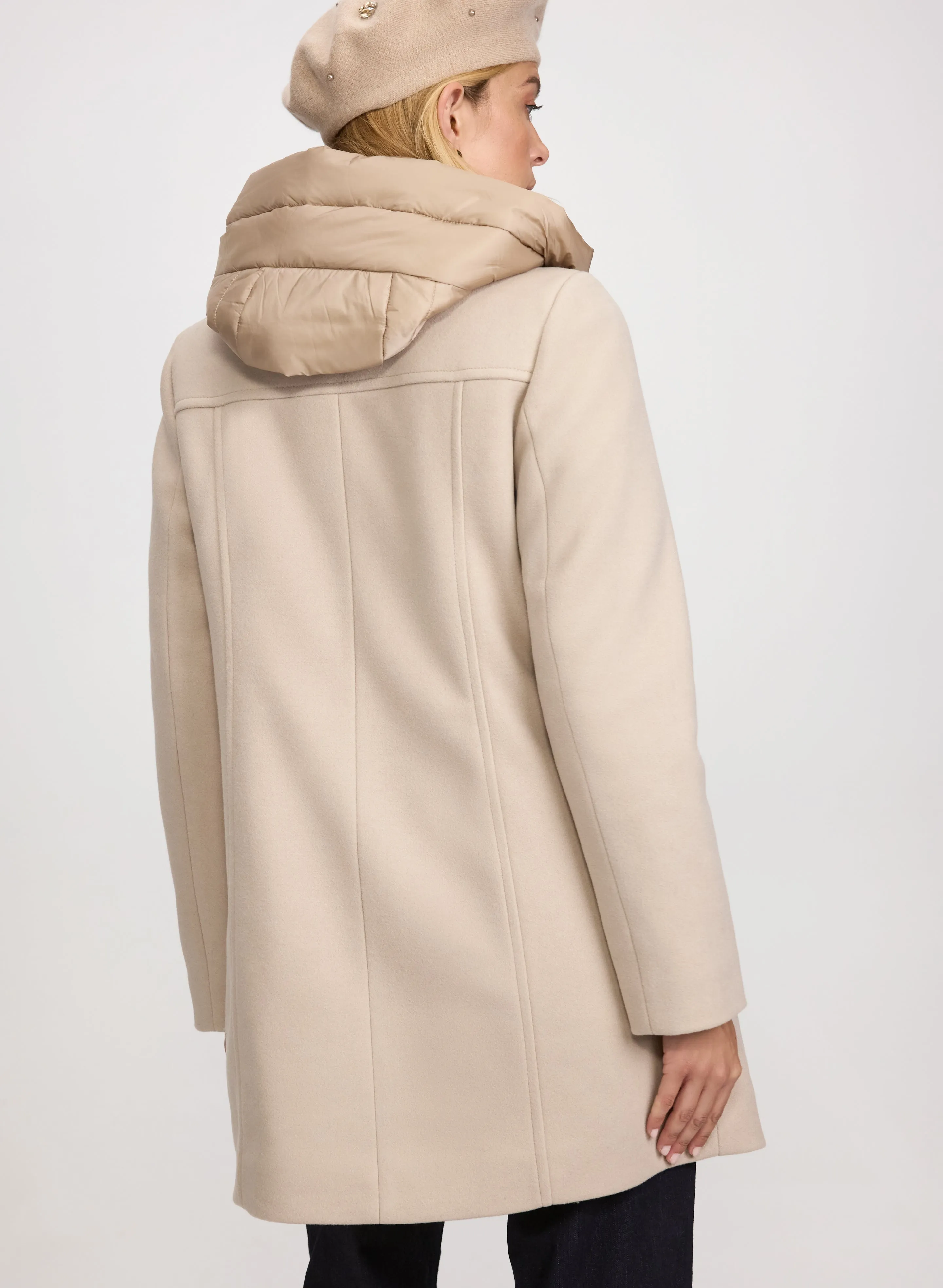 Stretch Wool Blend Coat sold by Laura product image thumbnail 4