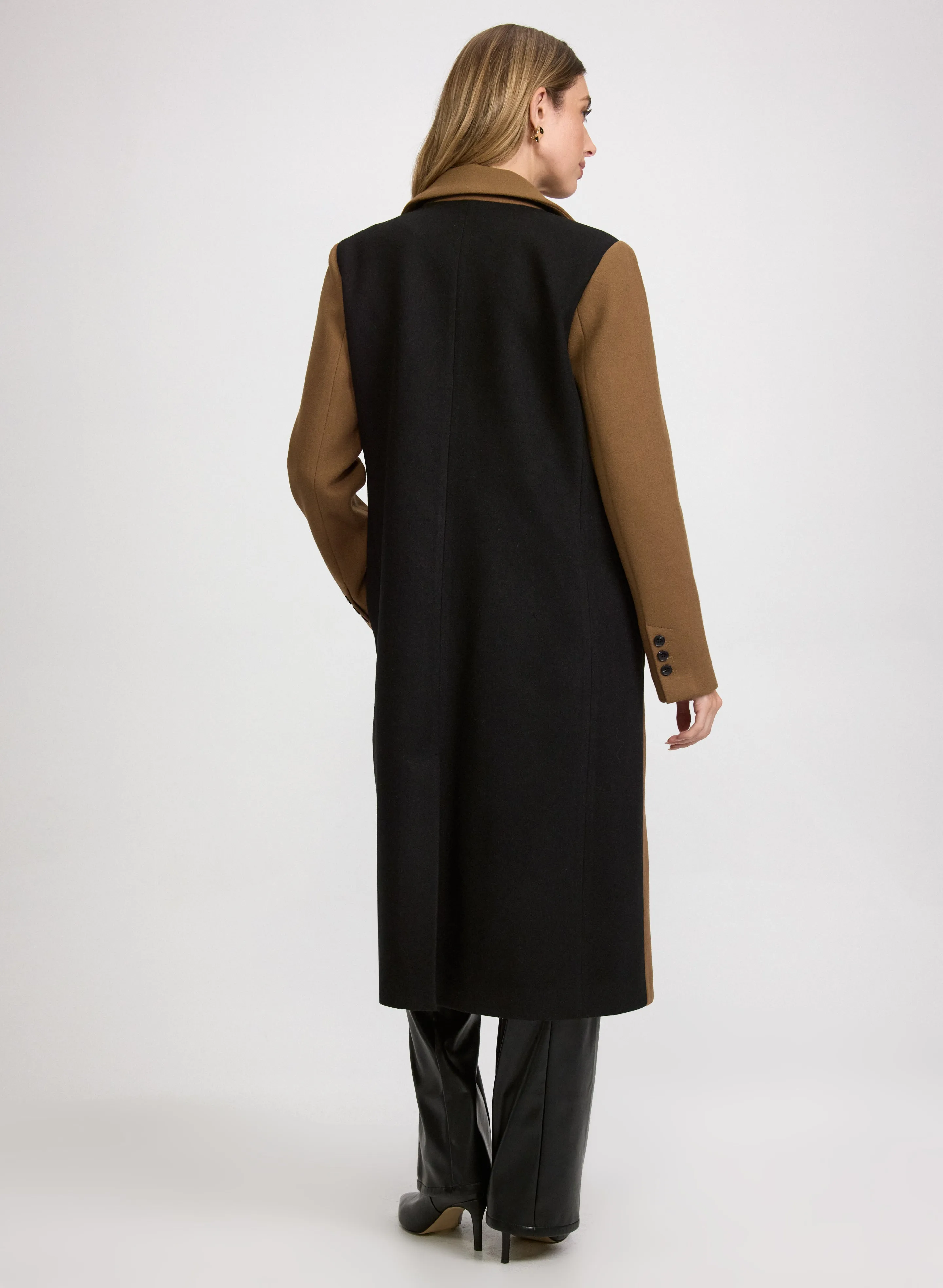 Bernardo - Chevron Pattern Coat sold by Laura product image thumbnail 4