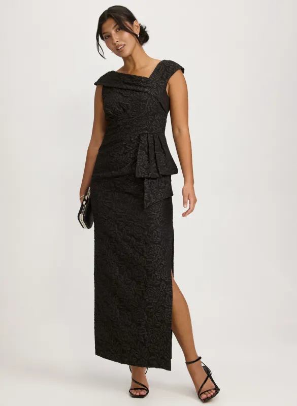 Asymmetric Neck Dress sold by Laura