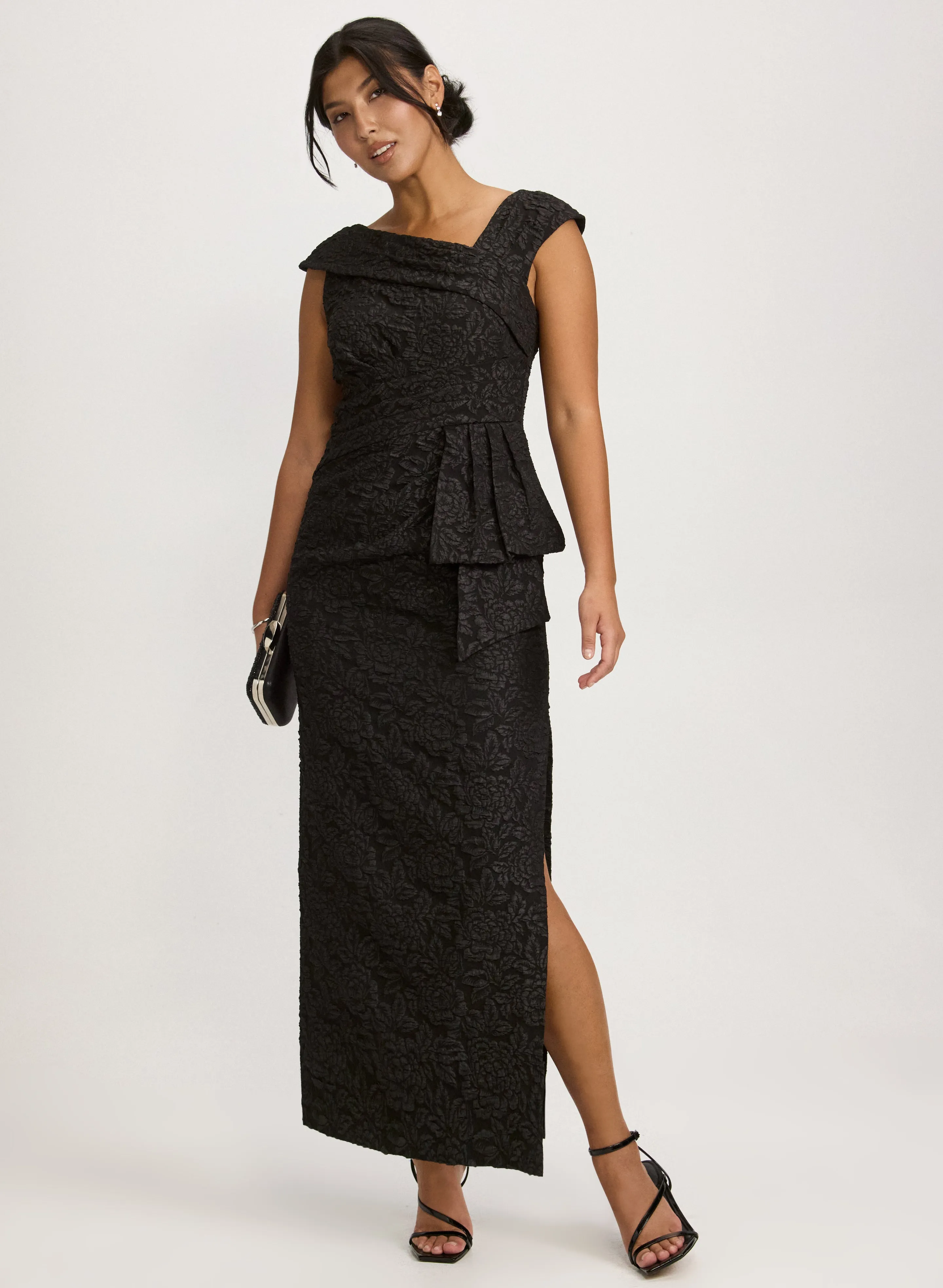 Asymmetric Neck Dress sold by Laura