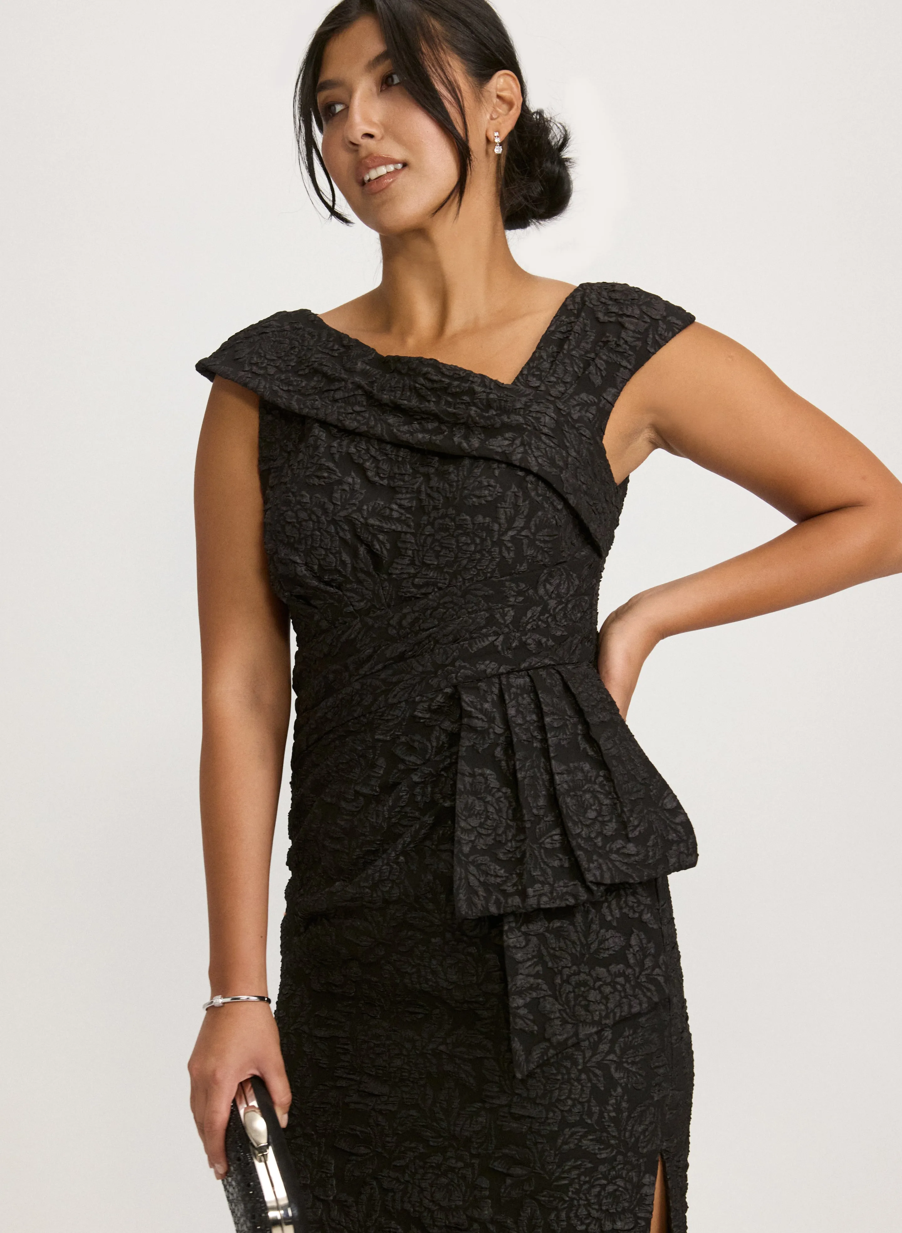 Asymmetric Neck Dress sold by Laura product image thumbnail 4