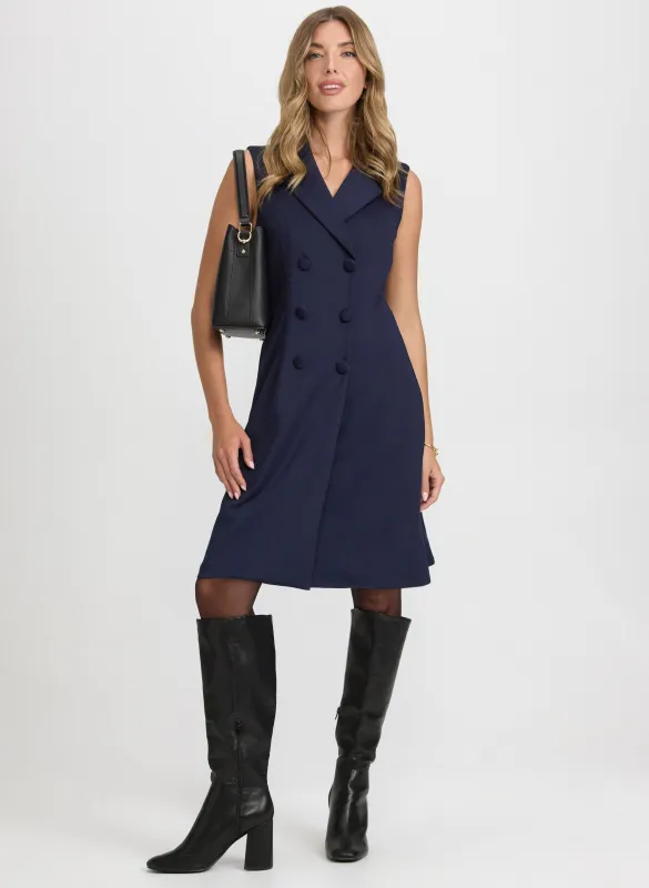 Notched Collar Dress sold by Laura