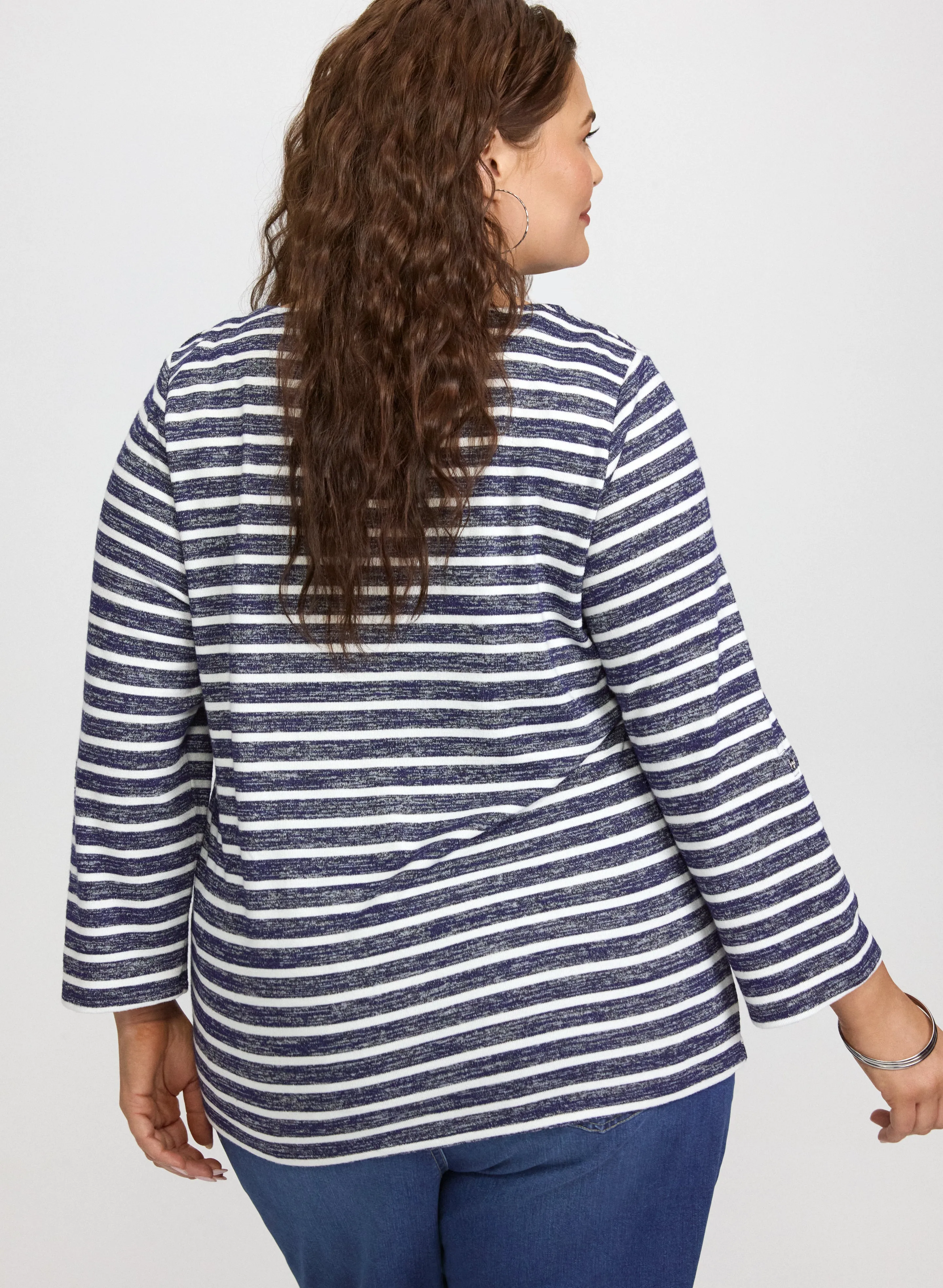 Stripe Knit Top sold by Laura product image thumbnail 3