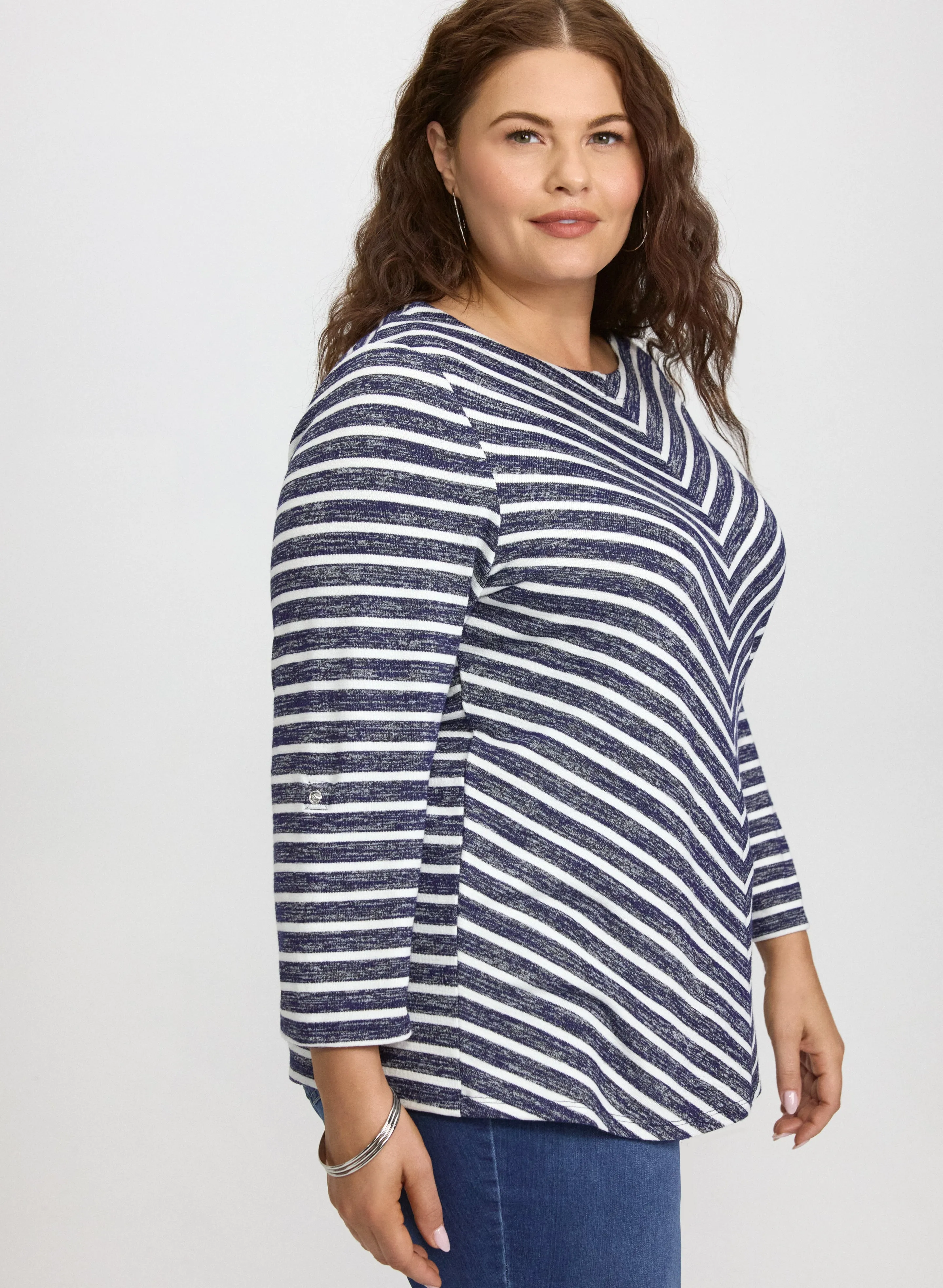 Stripe Knit Top sold by Laura product image thumbnail 2