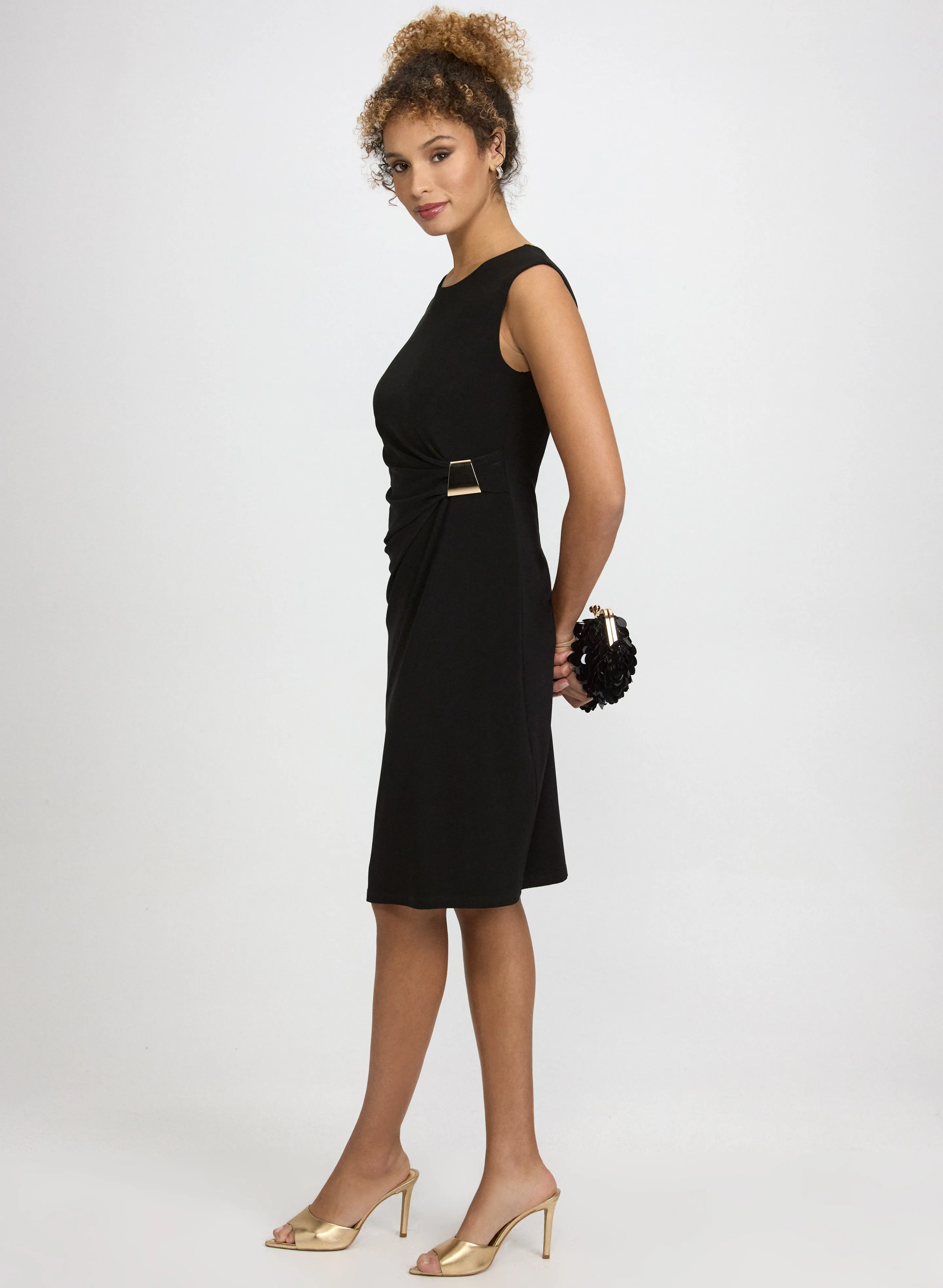 Gathered Jersey Dress sold by Laura product image thumbnail 3