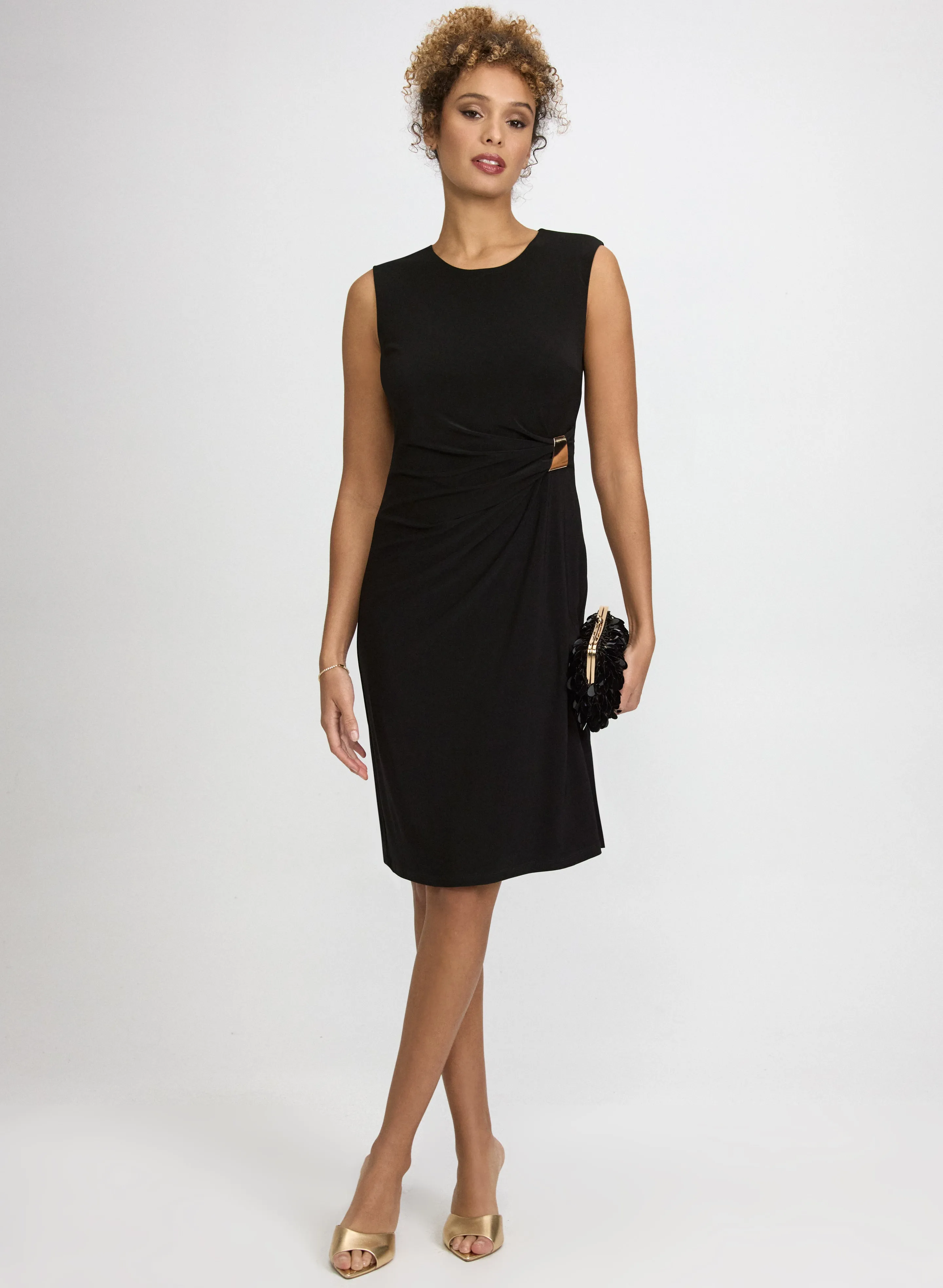 Gathered Jersey Dress sold by Laura