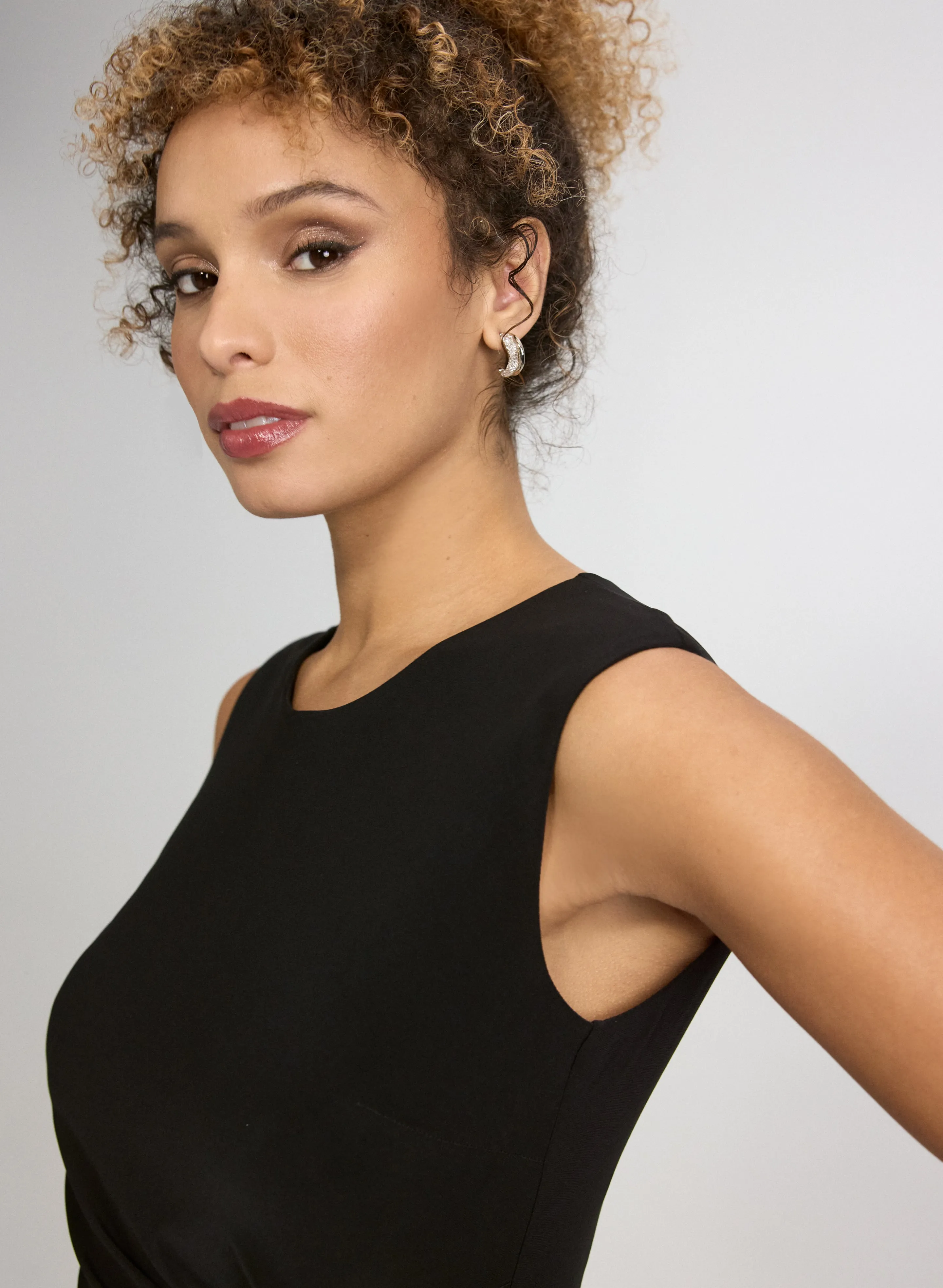 Gathered Jersey Dress sold by Laura product image thumbnail 5