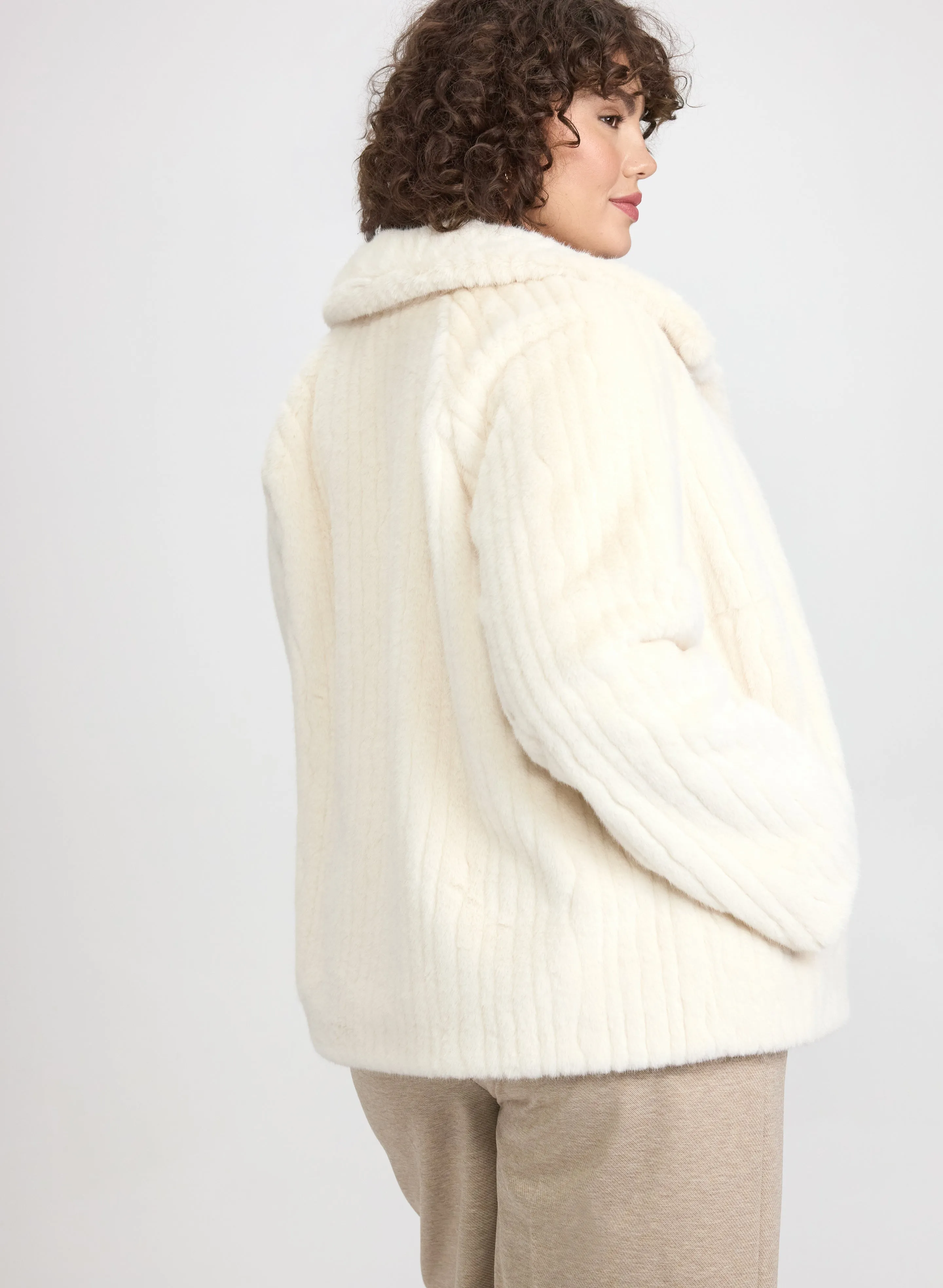 Faux Fur Coat sold by Laura product image thumbnail 4