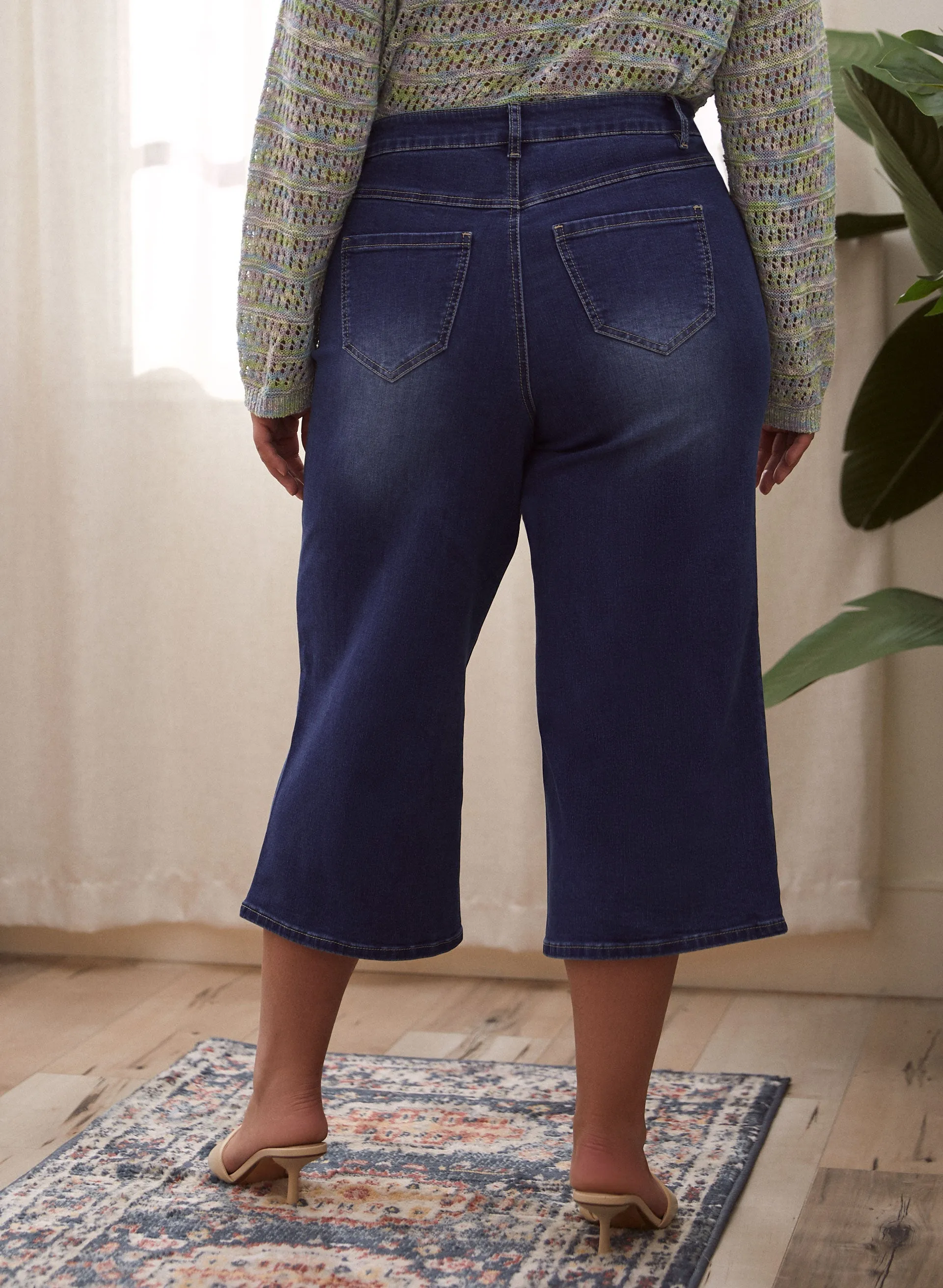 Wide Leg Gaucho Jeans sold by Laura product image thumbnail 4