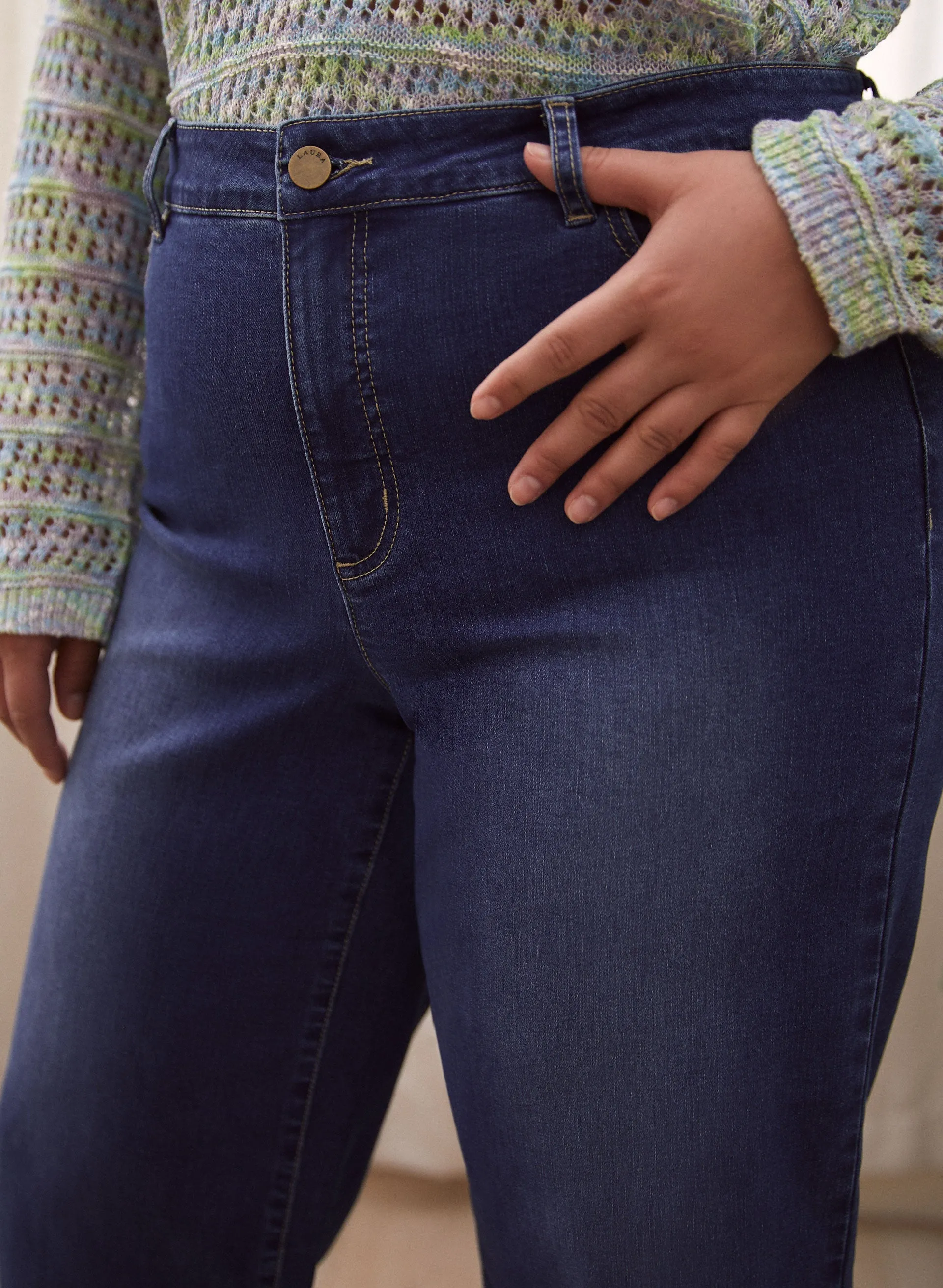 Wide Leg Gaucho Jeans sold by Laura product image thumbnail 3