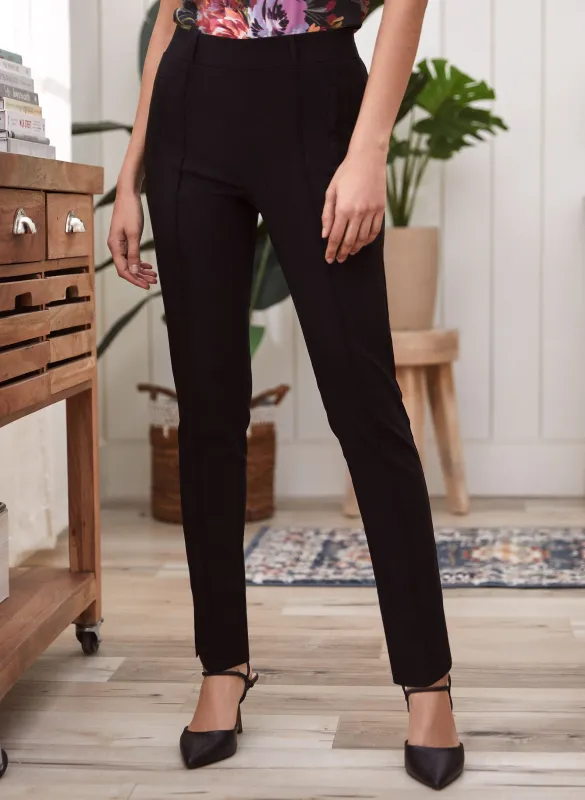 Pull-On Slim Leg Pants sold by Laura