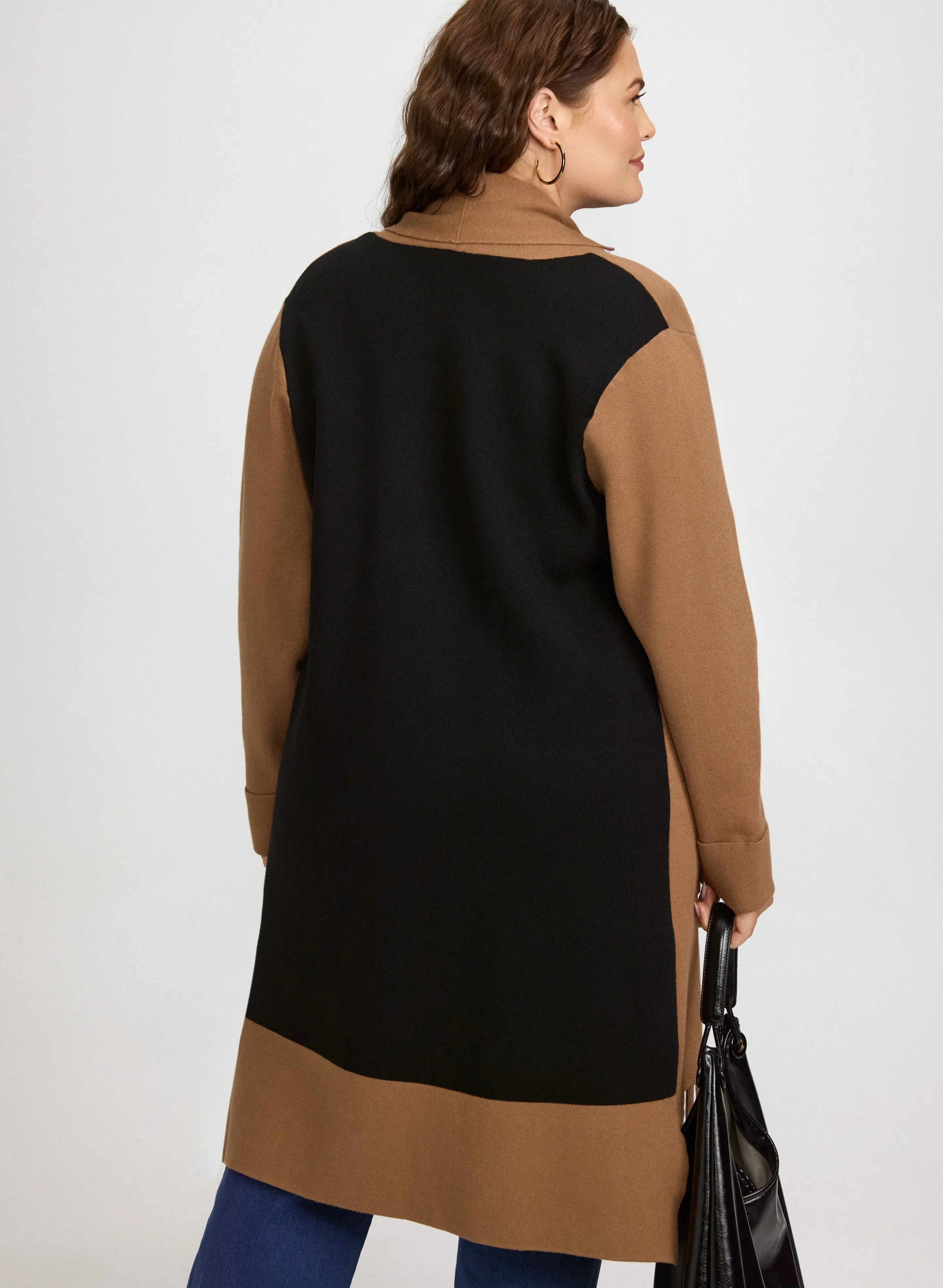 Fringe Colour Block Cardigan sold by Laura product image thumbnail 2