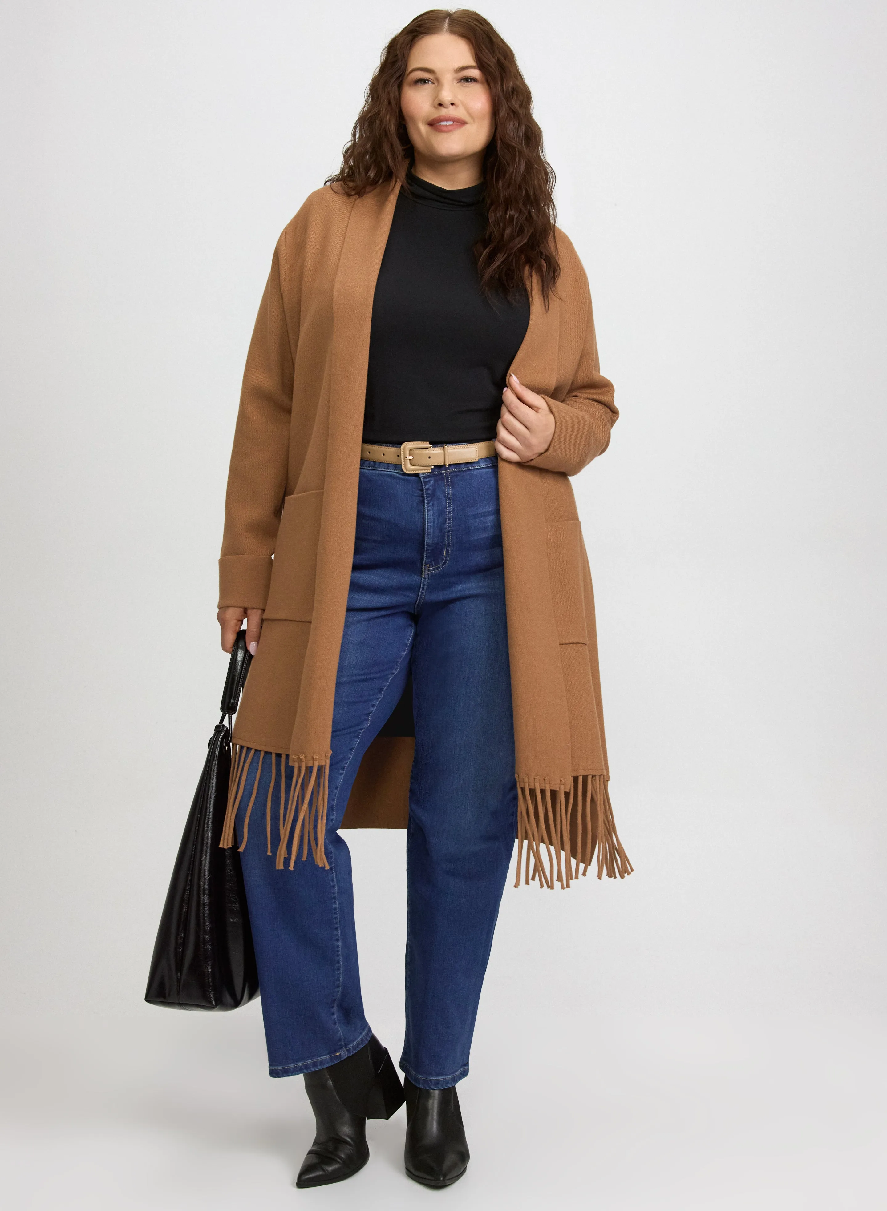 Fringe Colour Block Cardigan sold by Laura product image thumbnail 3