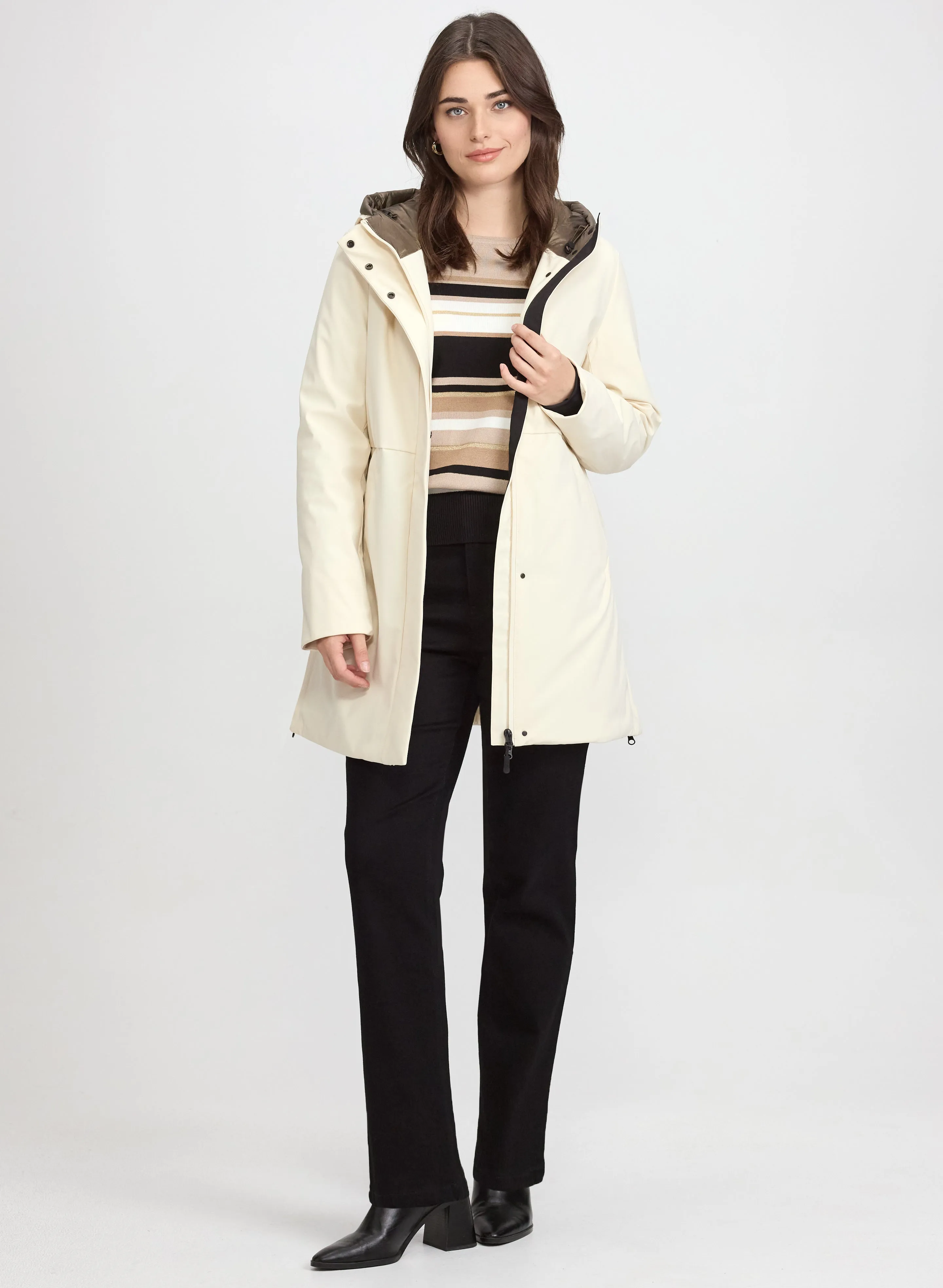 Hooded Transitional Coat sold by Laura product image thumbnail 4