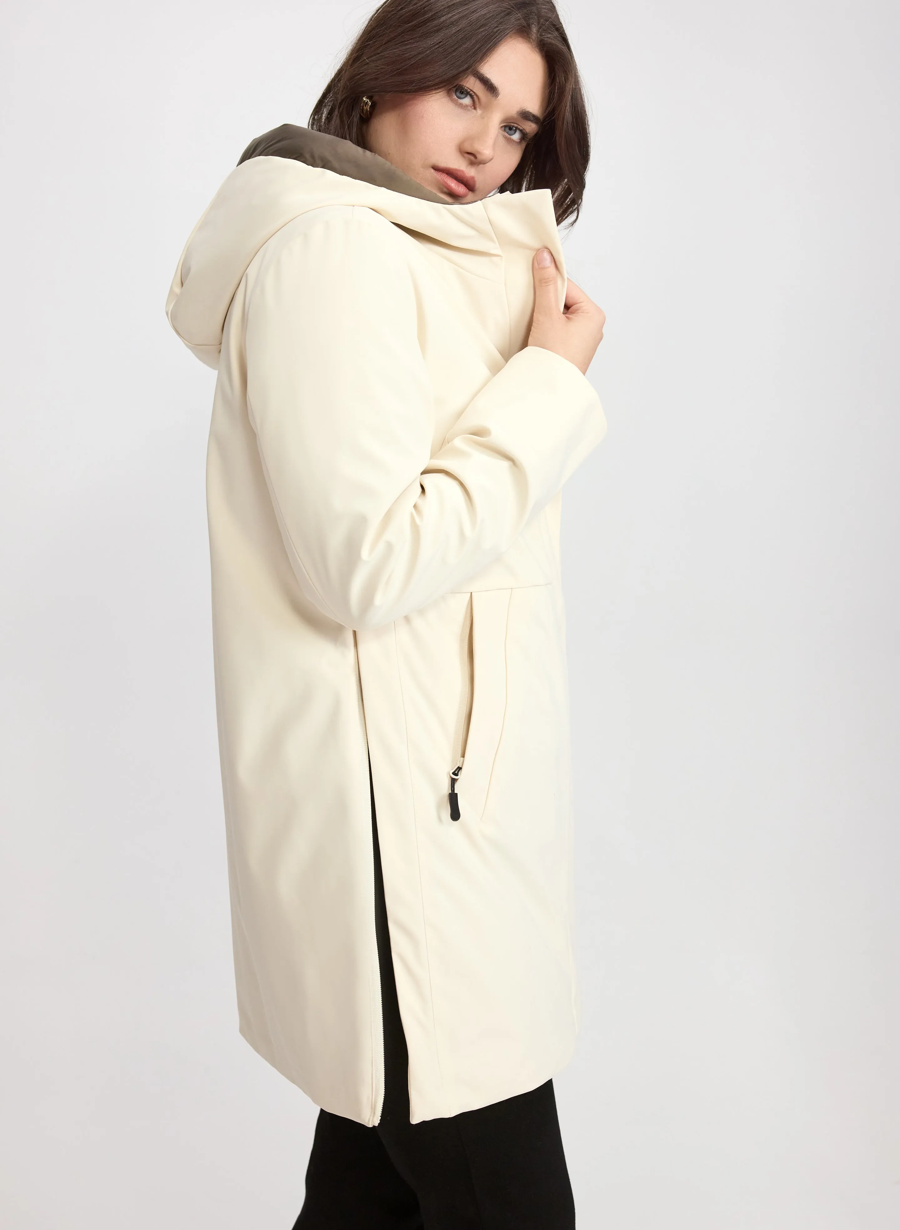 Hooded Transitional Coat sold by Laura product image thumbnail 2