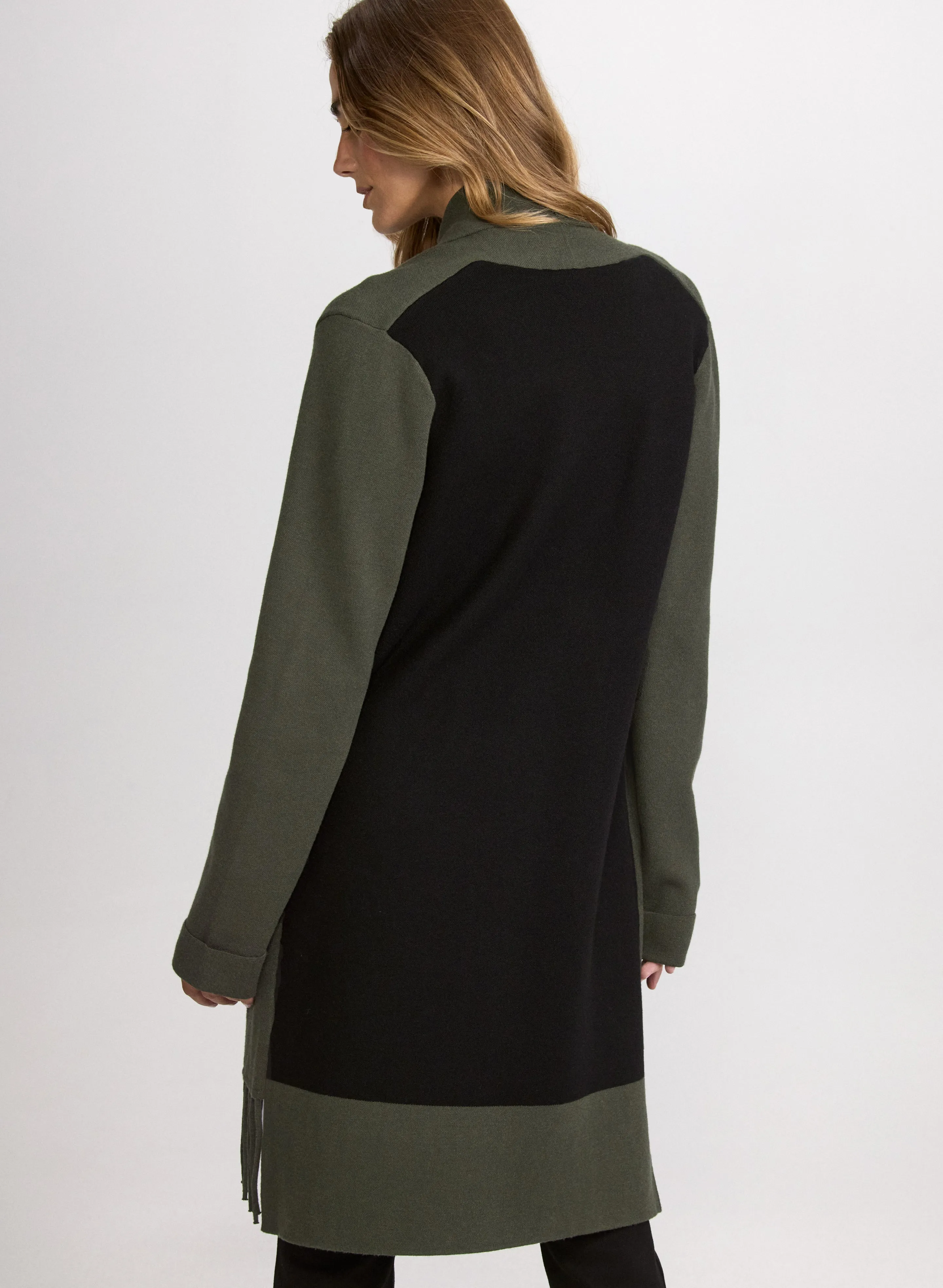 Fringe Colour Block Cardigan sold by Laura product image thumbnail 4