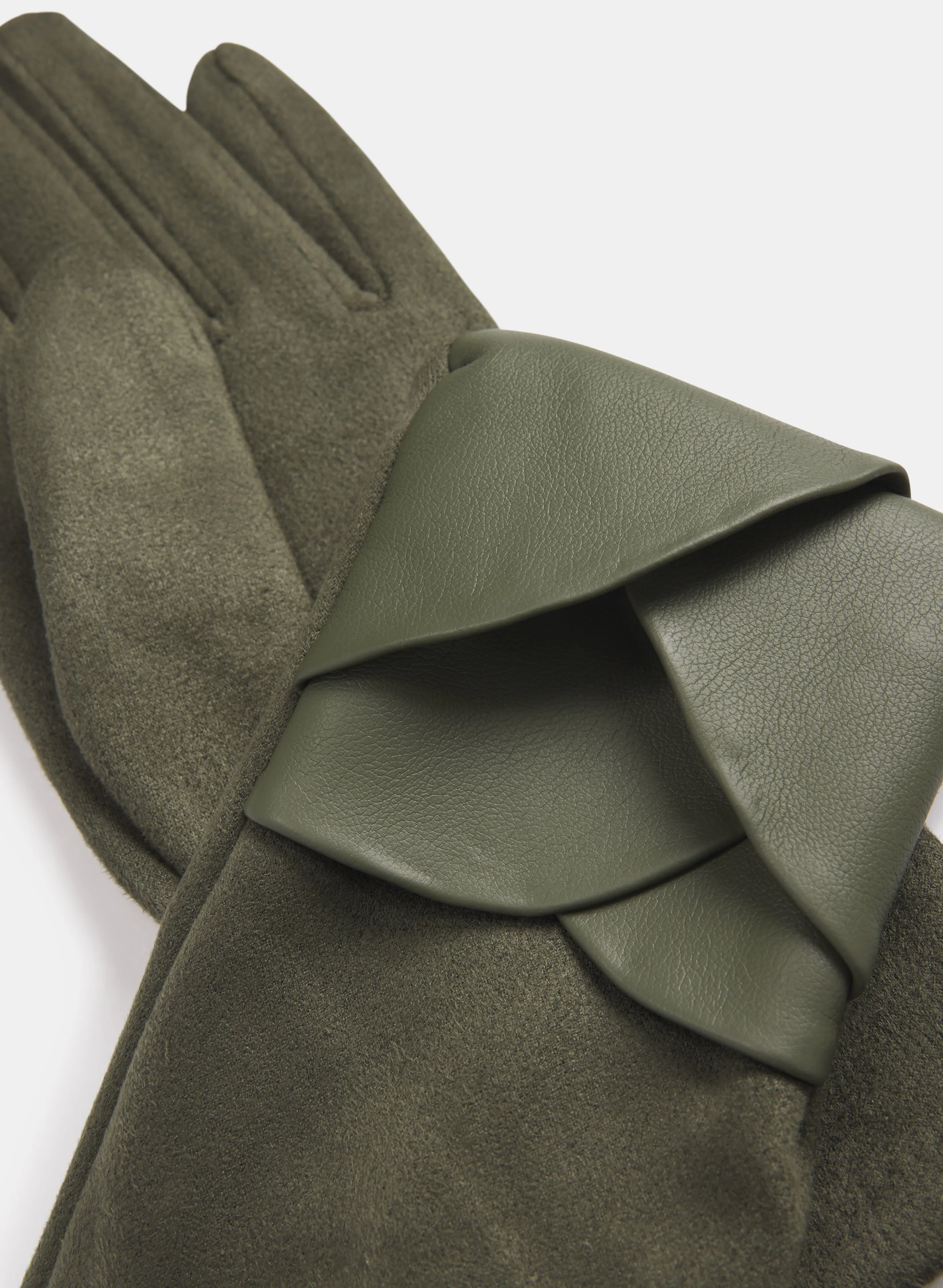 Faux-Suede Gloves sold by Laura product image thumbnail 2