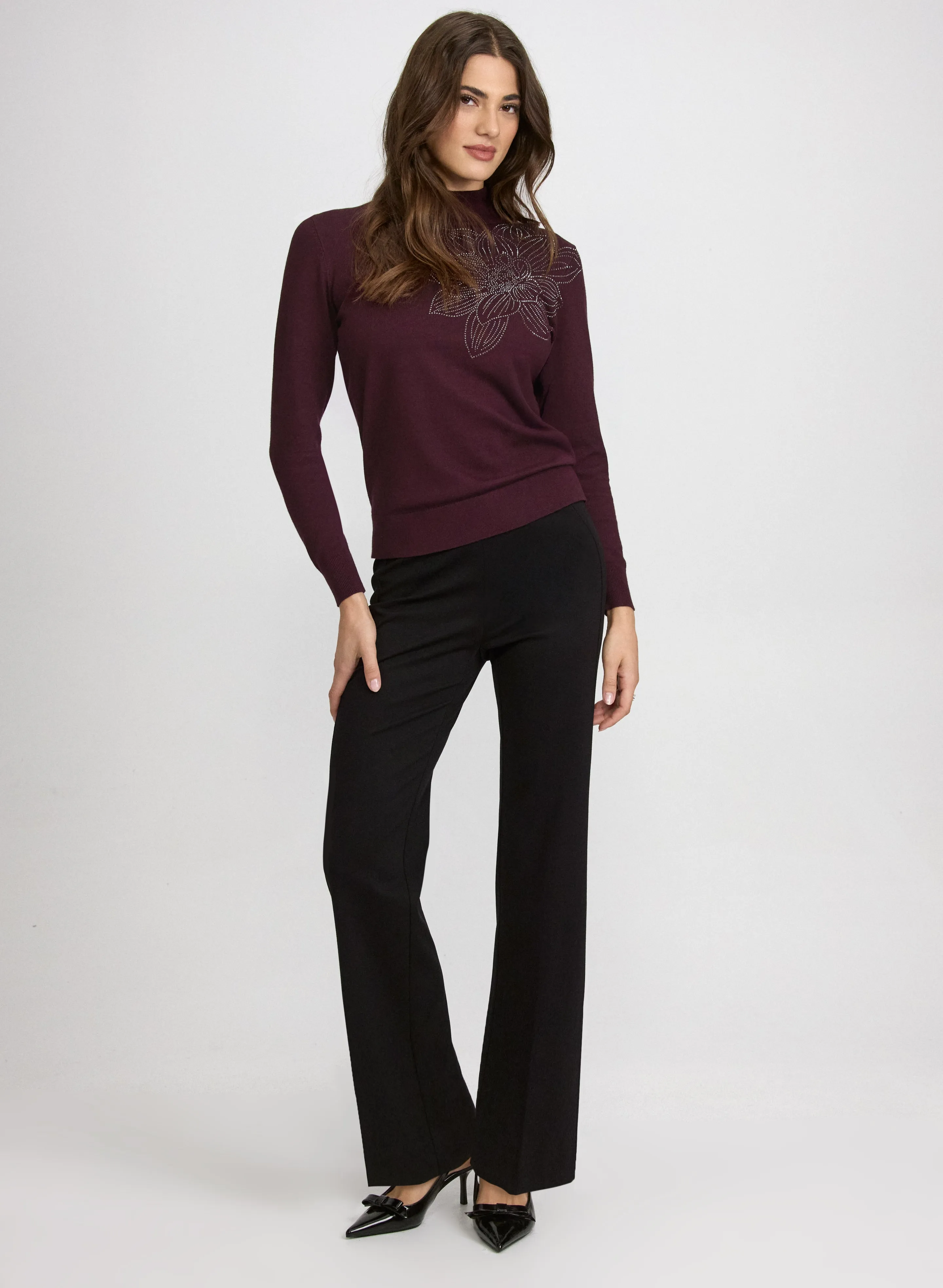 Floral Rhinestone Pullover sold by Laura product image thumbnail 3