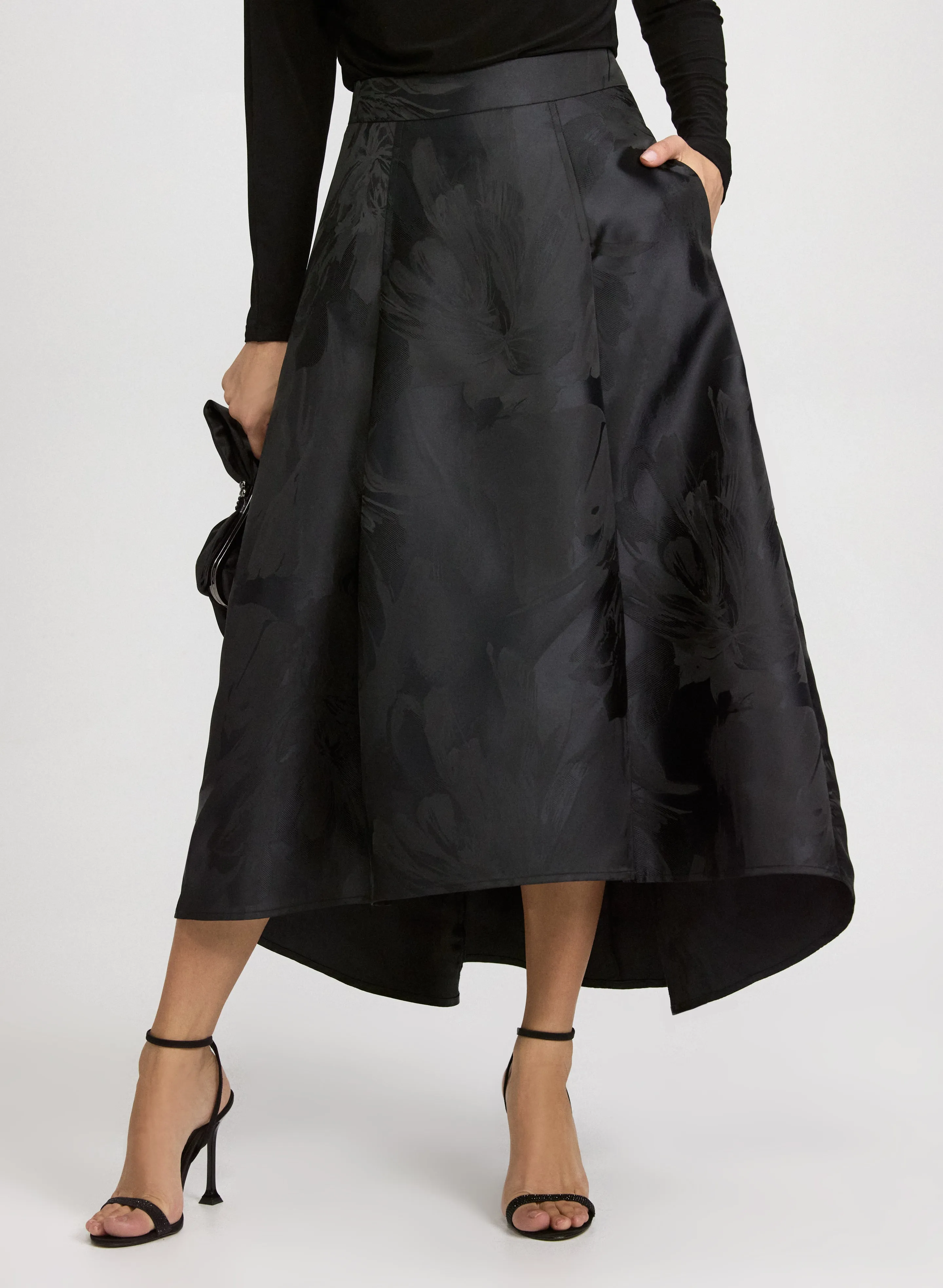 Floral Satin Skirt sold by Laura