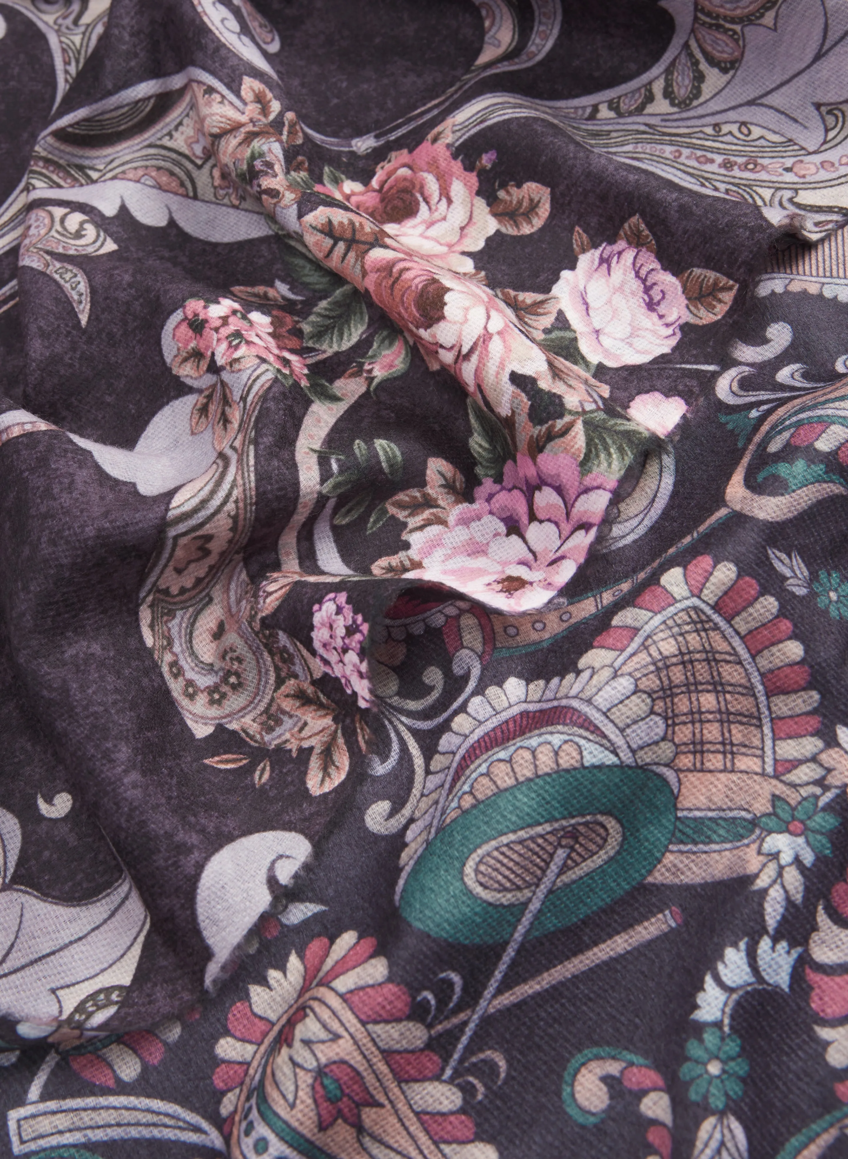 Paisley Print Scarf sold by Laura product image thumbnail 3