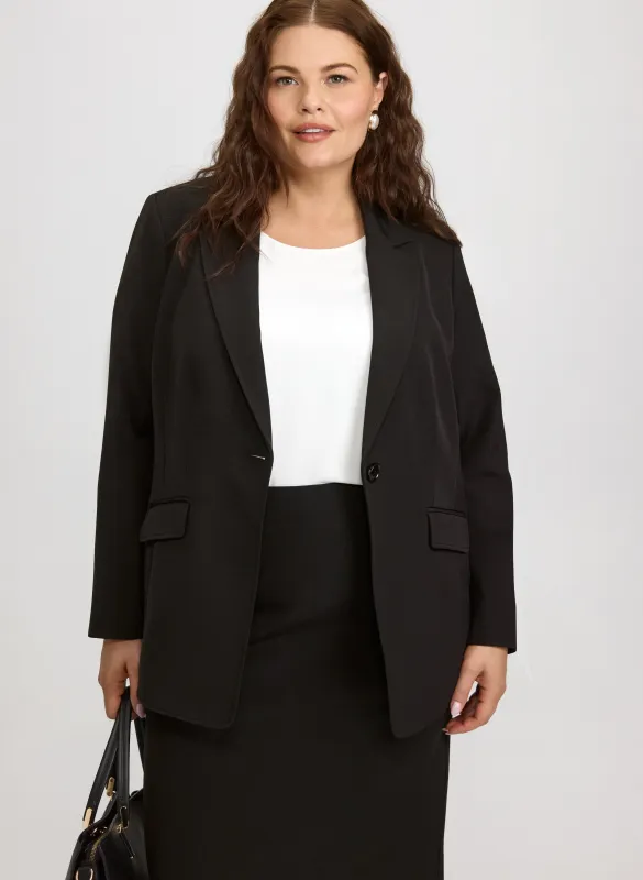 Notched Lapel Suiting Jacket sold by Laura