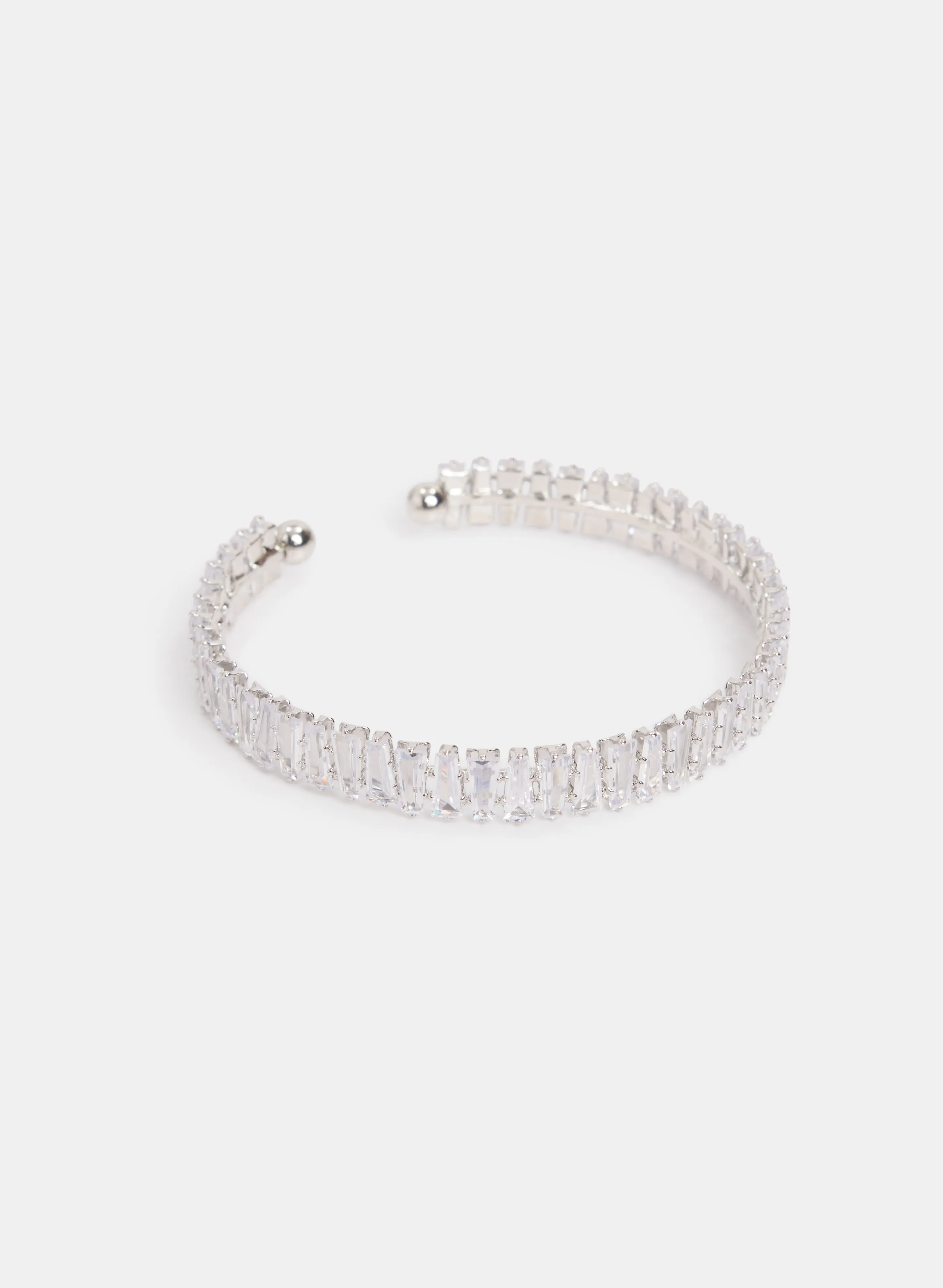 Cubic Zirconia Cuff Bracelet sold by Laura