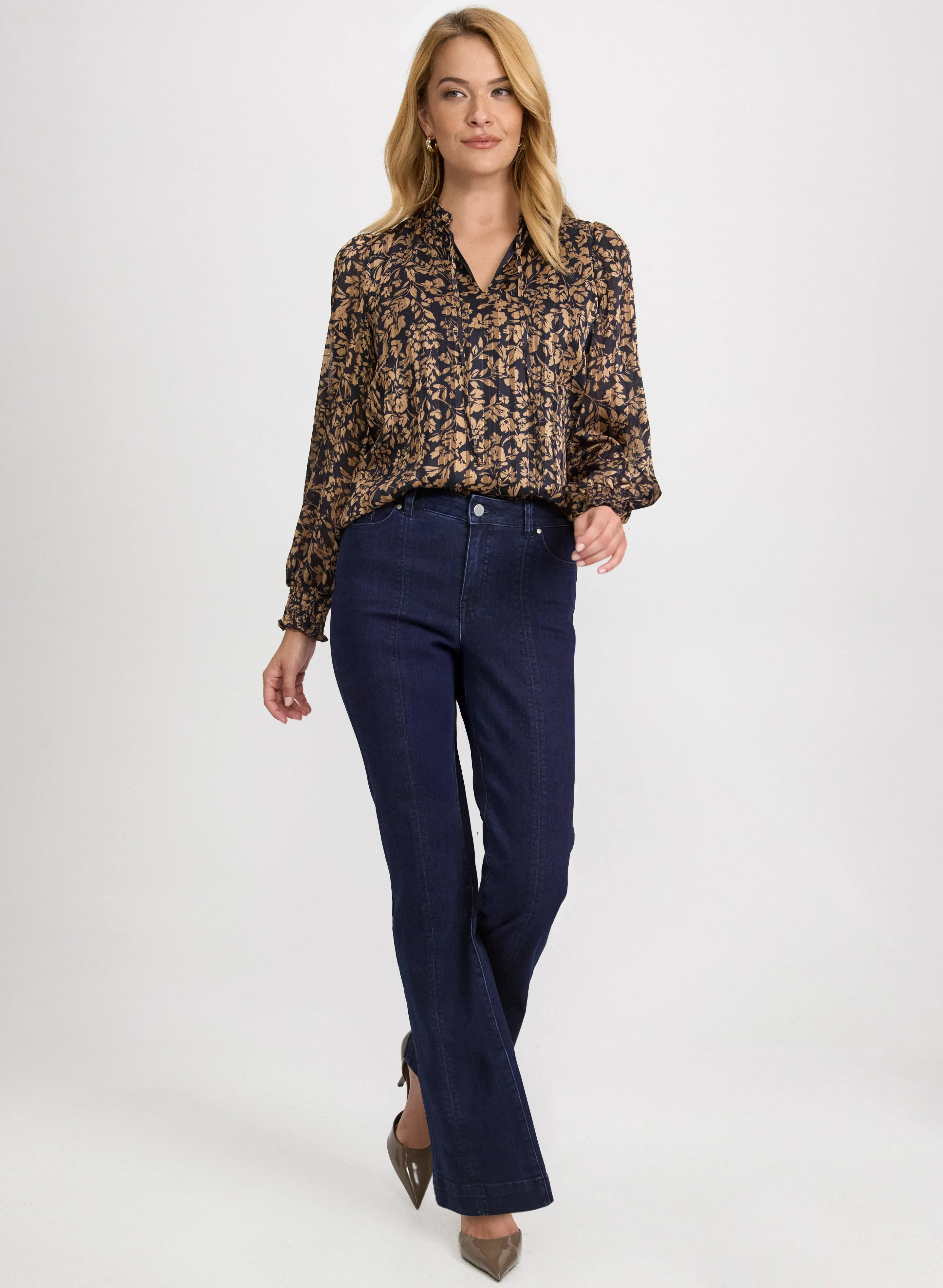 Floral Chiffon Blouse sold by Laura product image thumbnail 3