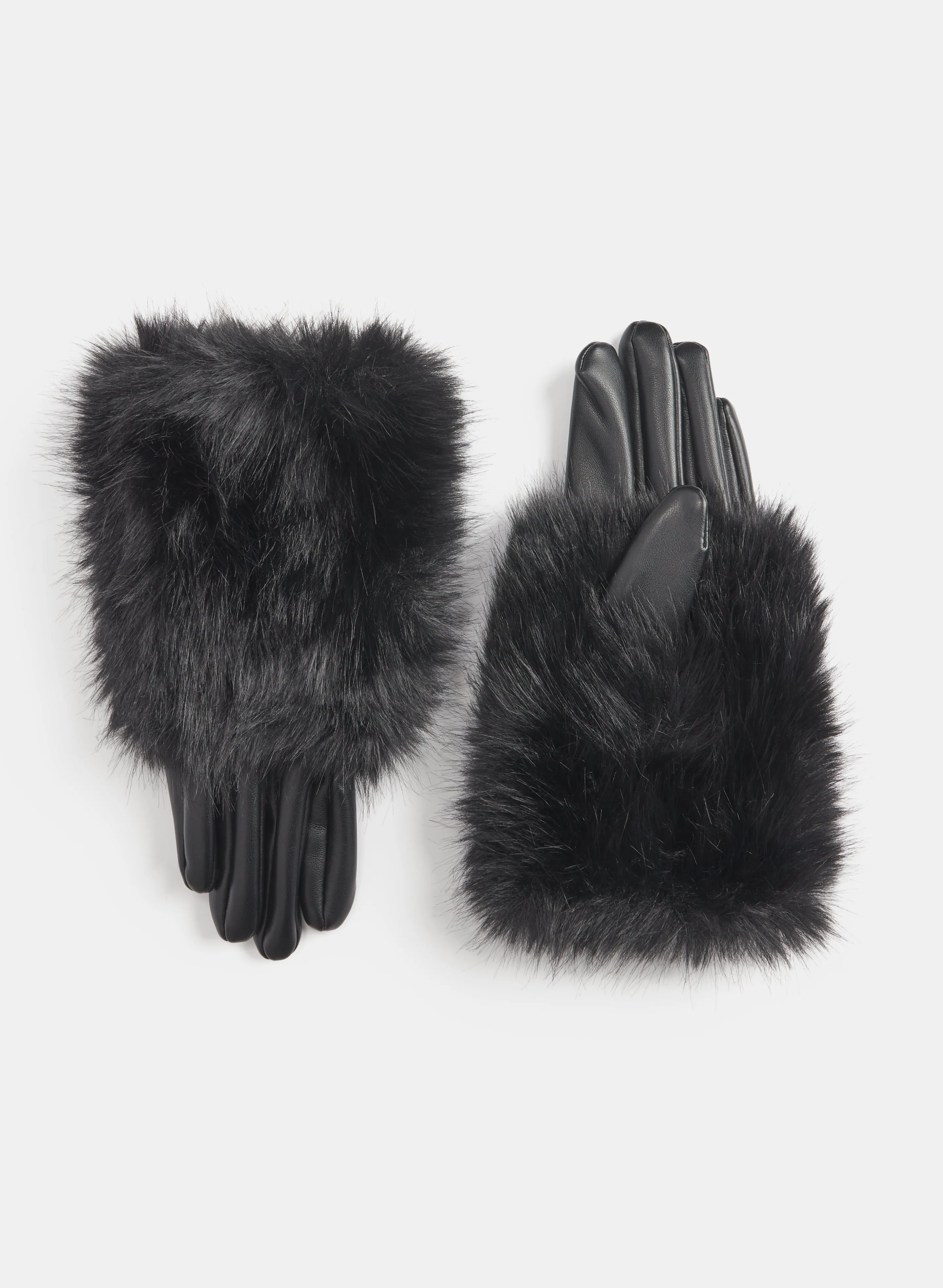 Faux-Suede Gloves sold by Laura