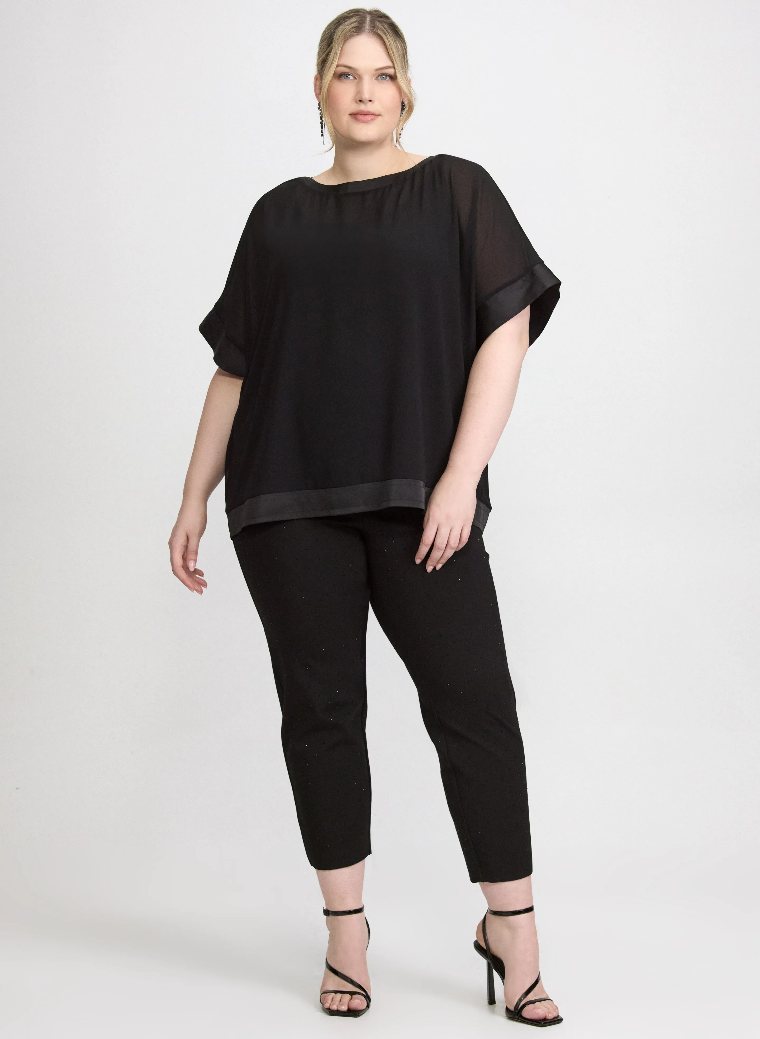 Sofia Rhinestone Pants sold by Laura product image thumbnail 4