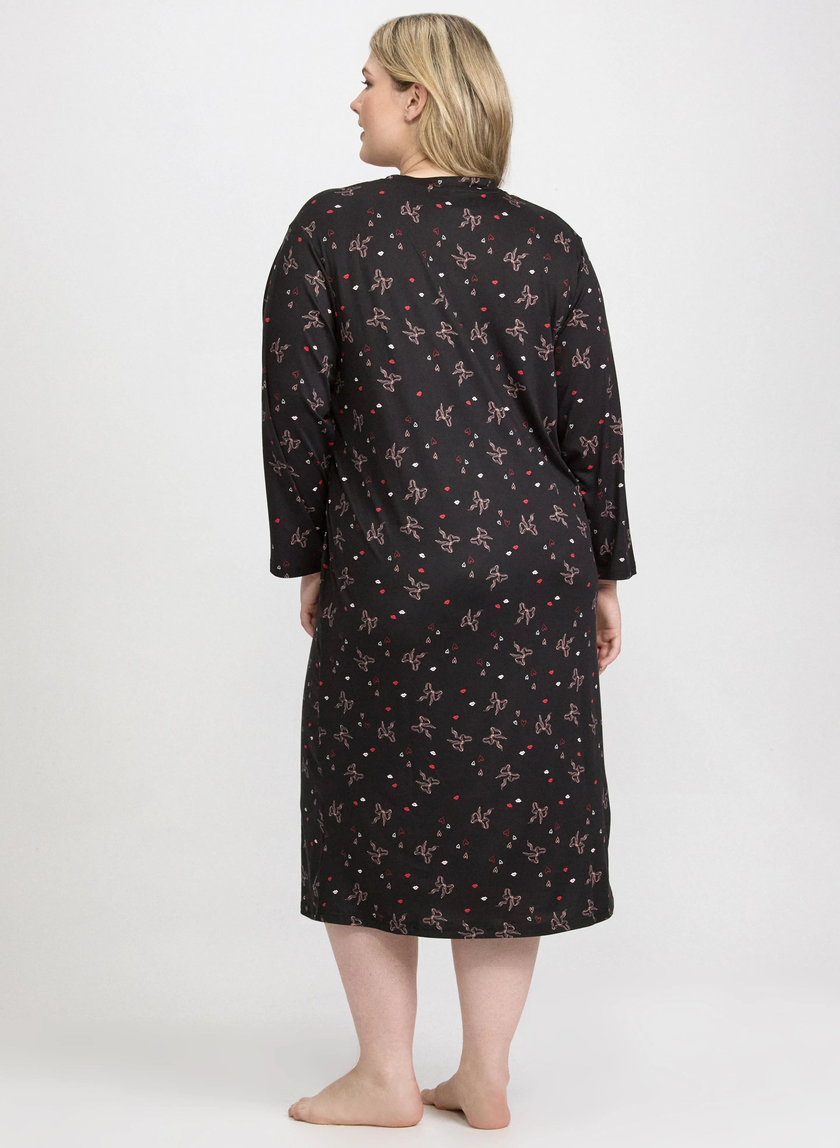 Bow Print Night Gown sold by Laura product image thumbnail 4
