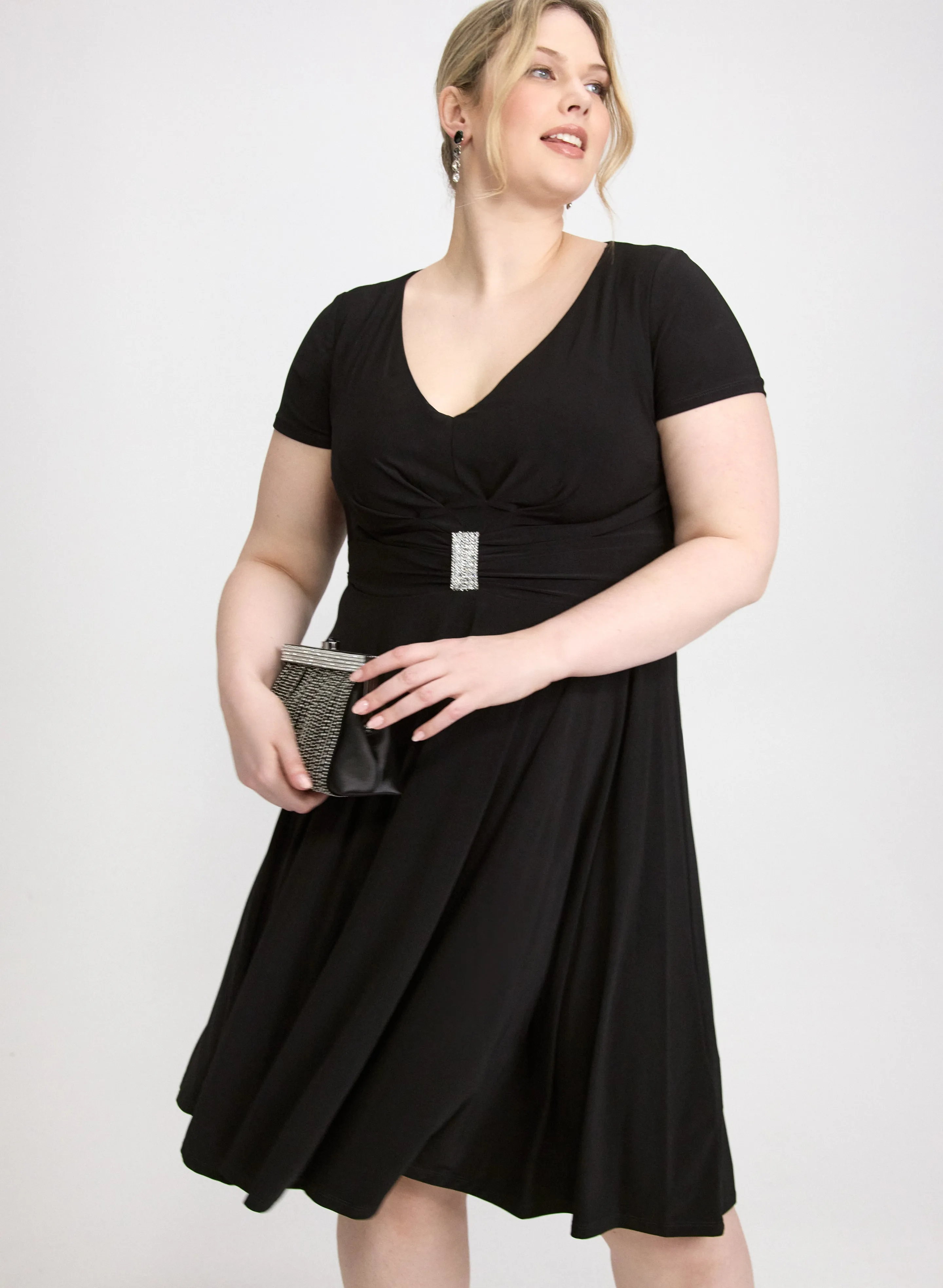 Short Sleeve Jersey Dress sold by Laura product image thumbnail 3