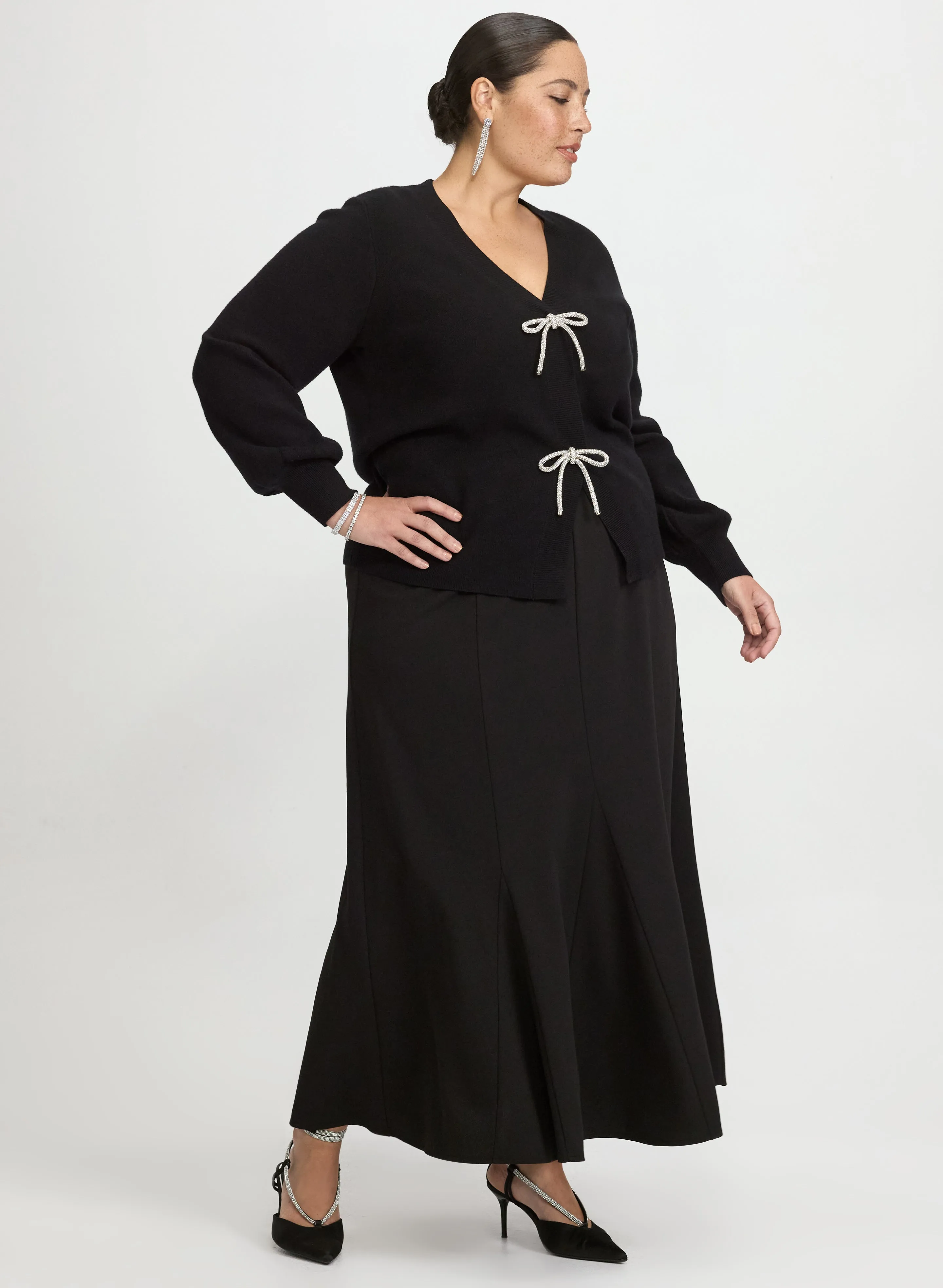 Godet Insert Skirt sold by Laura product image thumbnail 5