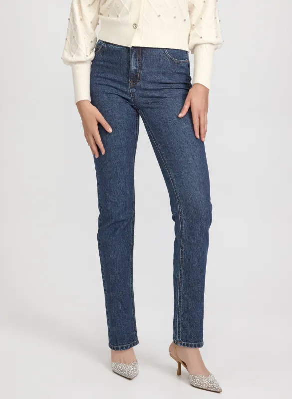 Straight-Leg Jeans sold by Laura