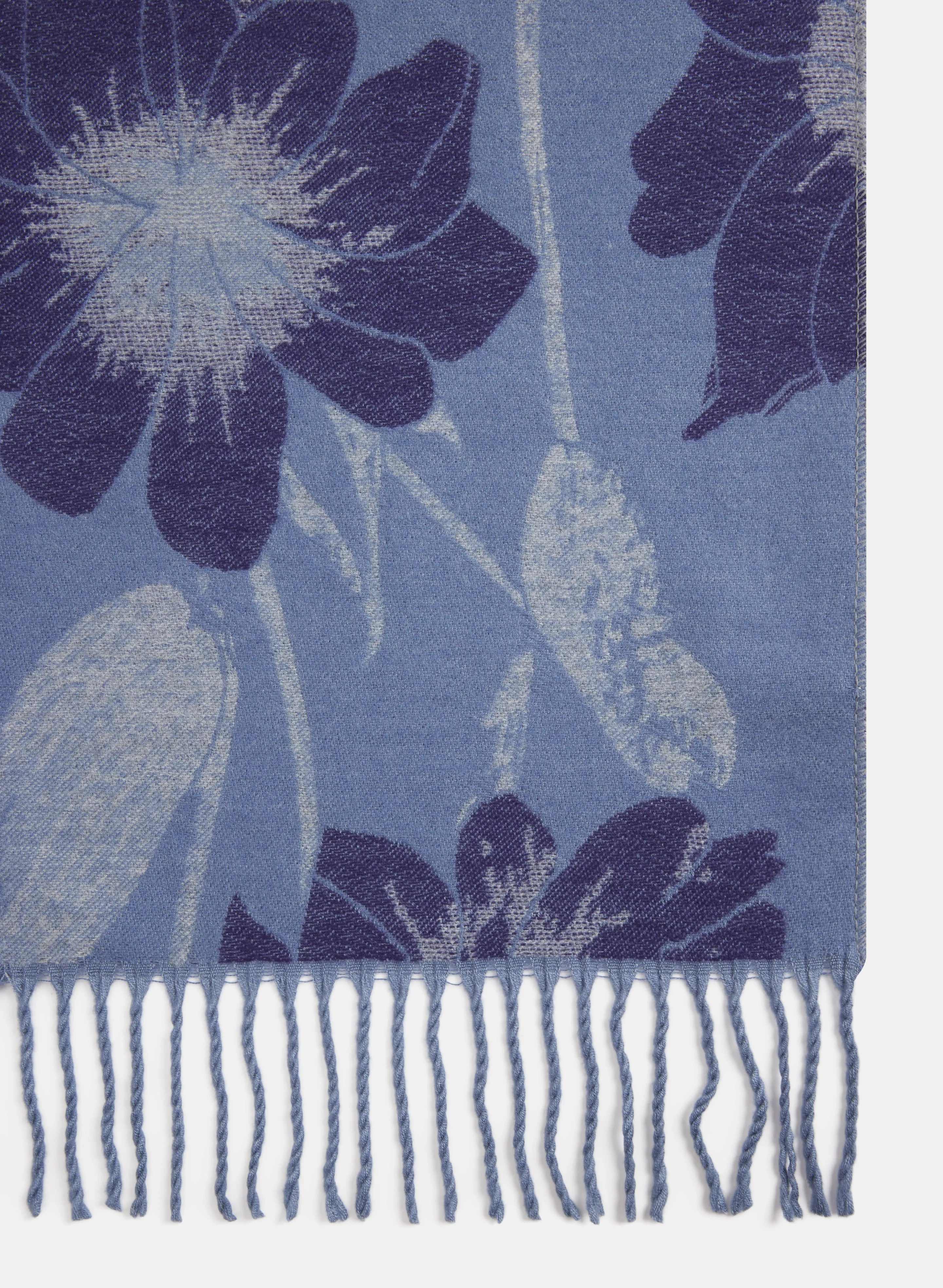 Floral Jacquard Scarf sold by Laura product image thumbnail 4