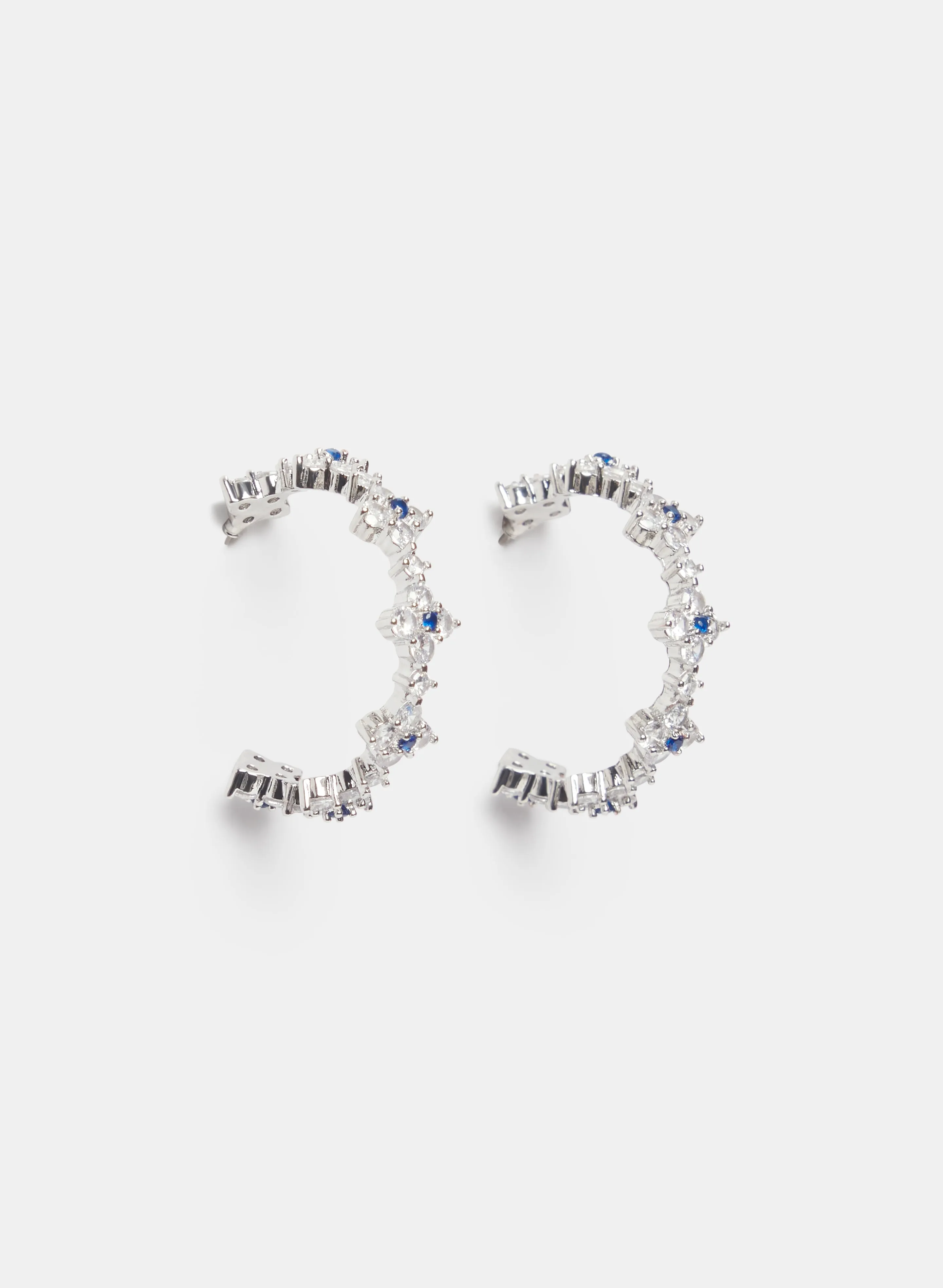 Crystal Hoop Earrings sold by Laura