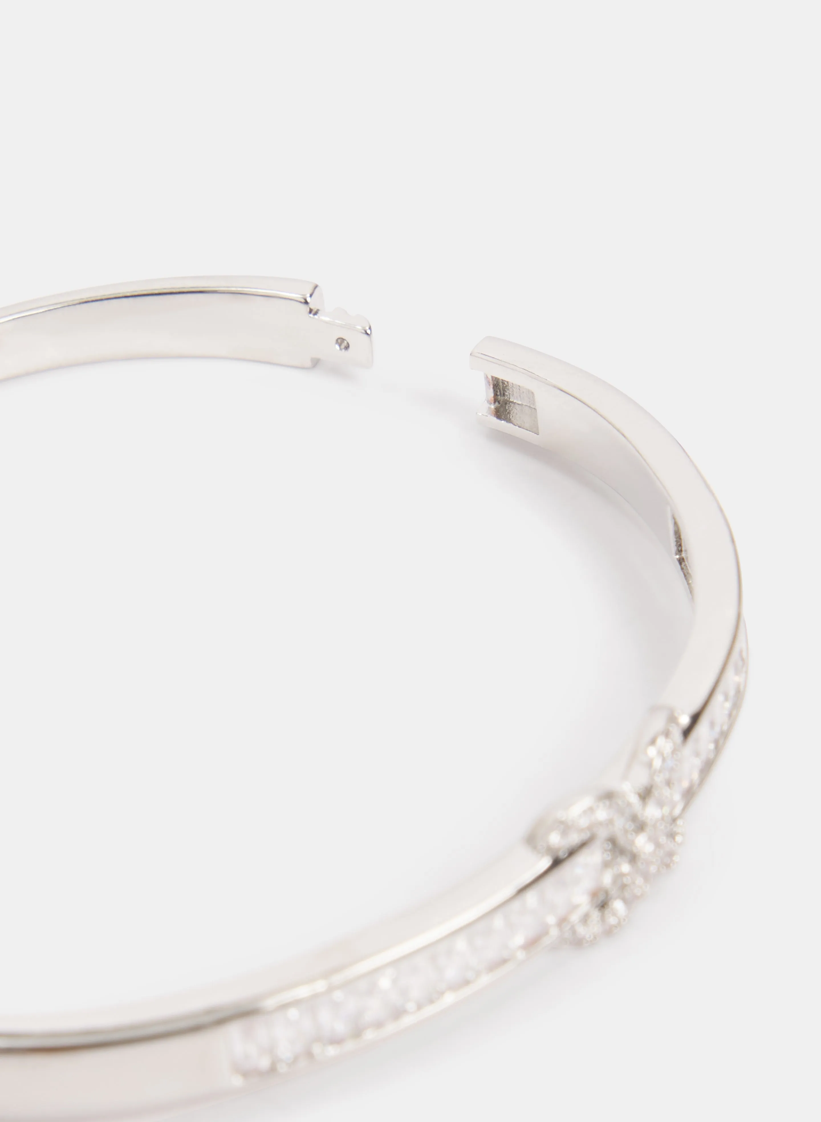 Cubic Zirconia Cross-Over Bracelet sold by Laura product image thumbnail 2