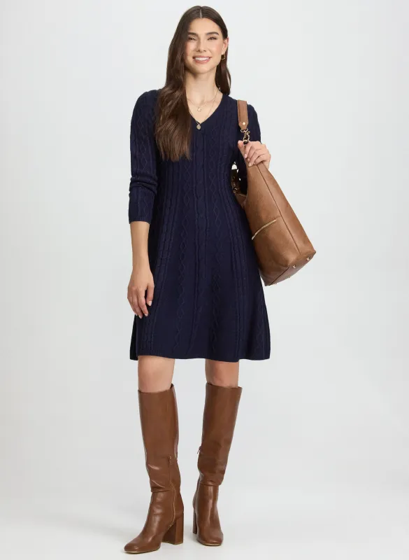 Cable Knit Dress sold by Laura