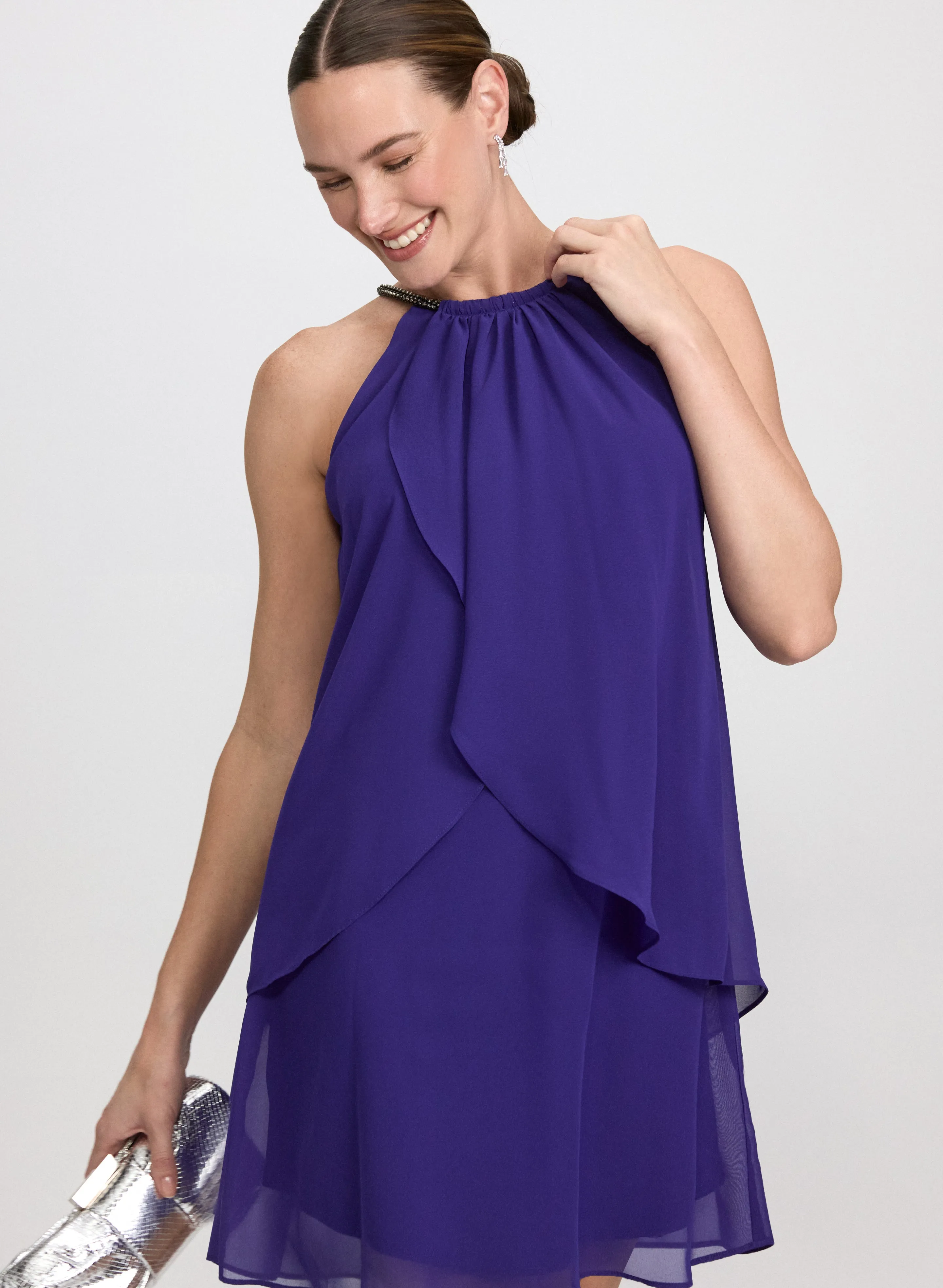 Sleeveless Chiffon Dress sold by Laura product image thumbnail 4