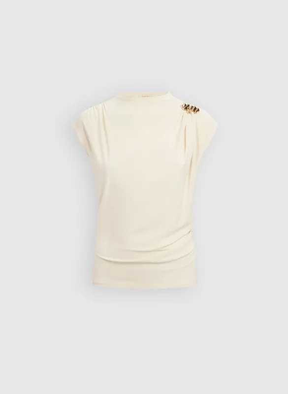 Shoulder Buckle Top sold by Laura