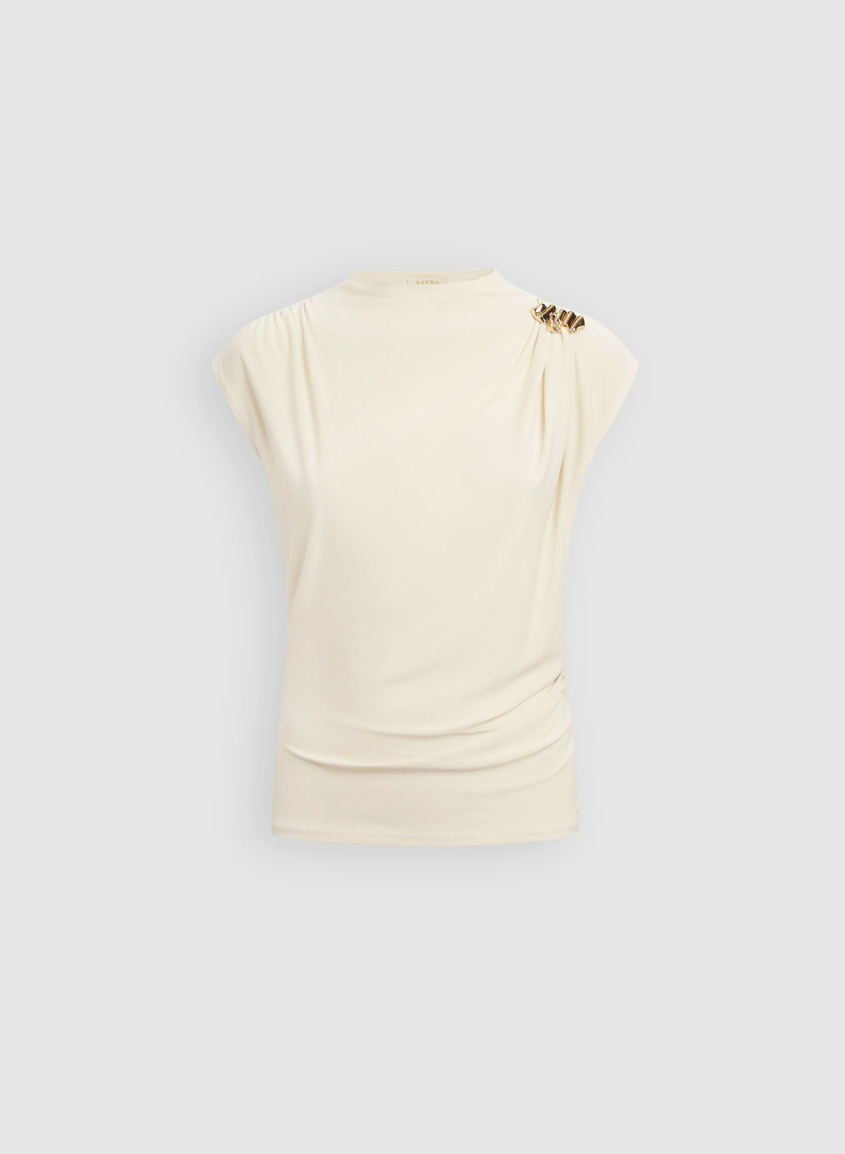 Shoulder Buckle Top sold by Laura