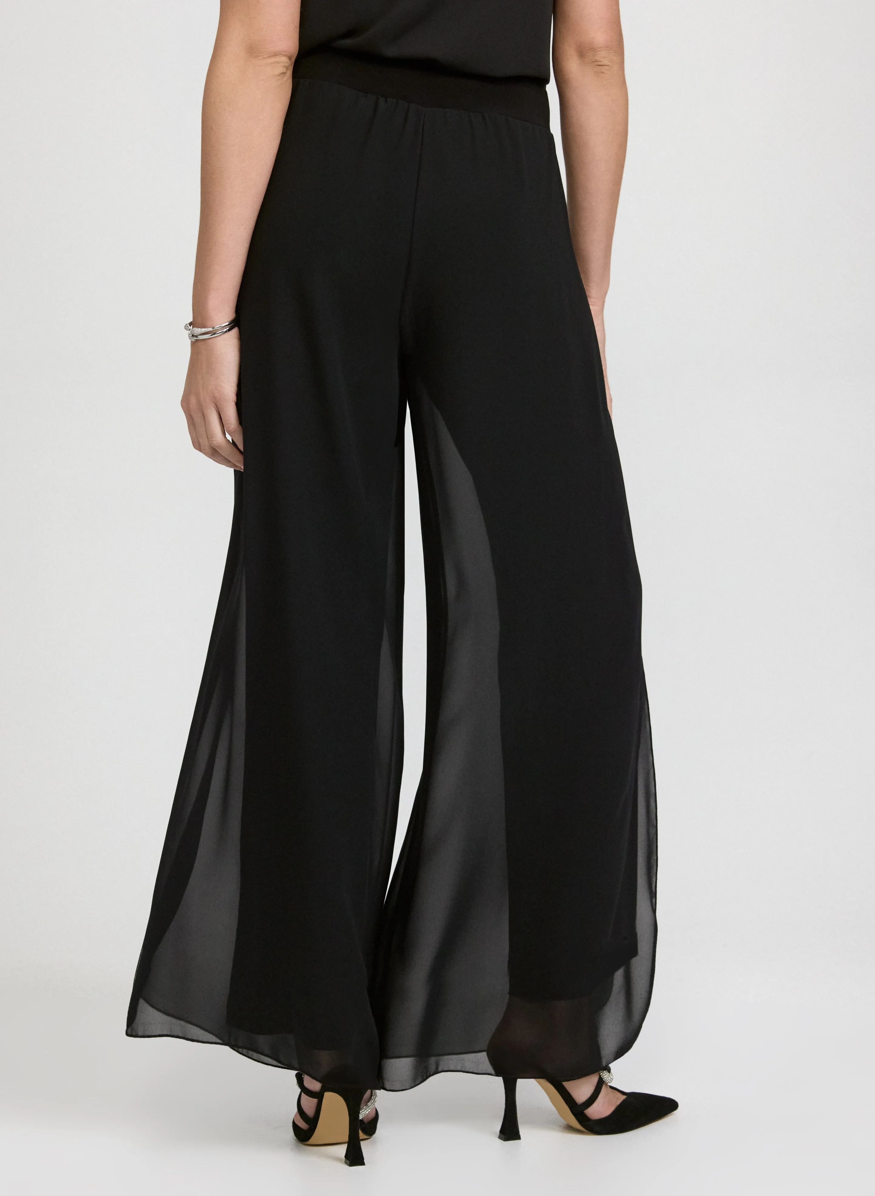 Chiffon Overlay Pants sold by Laura product image thumbnail 2