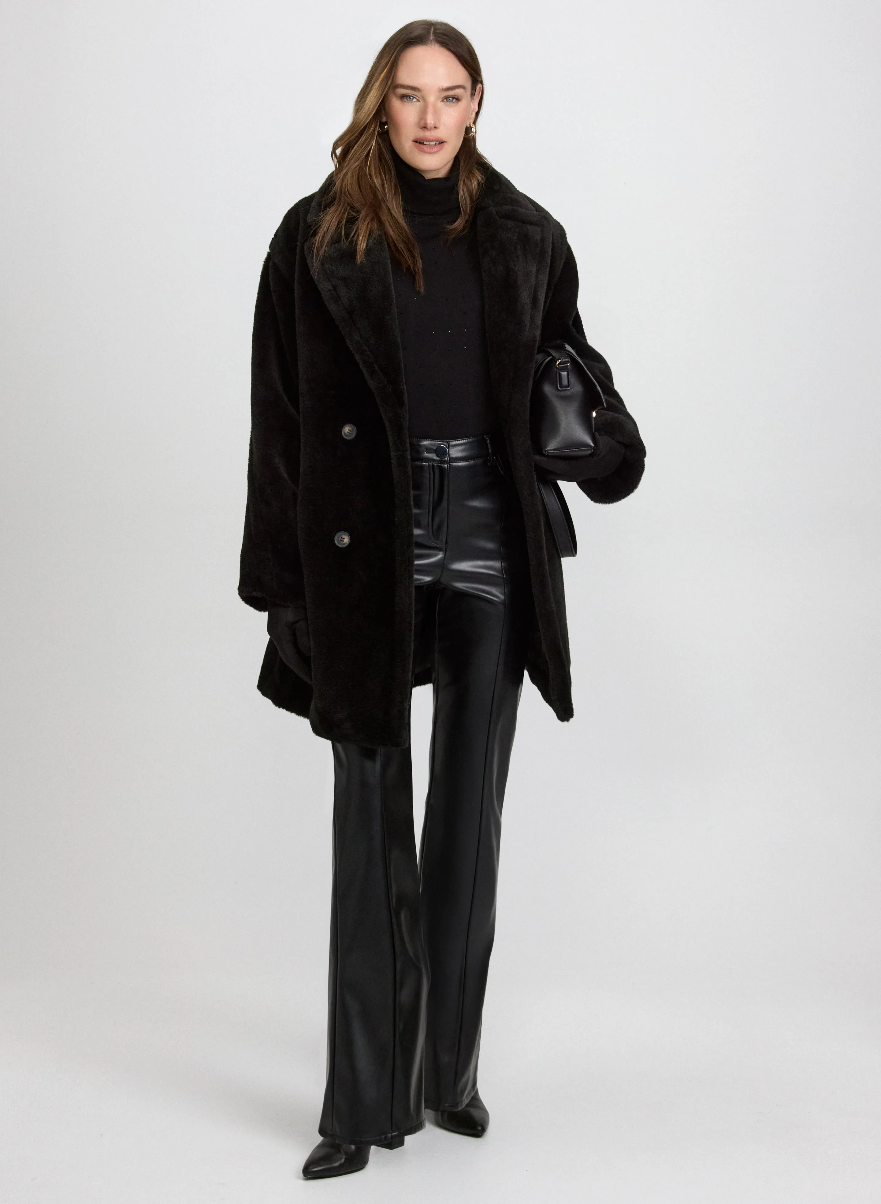 Faux-Fur Coat sold by Laura product image thumbnail 3