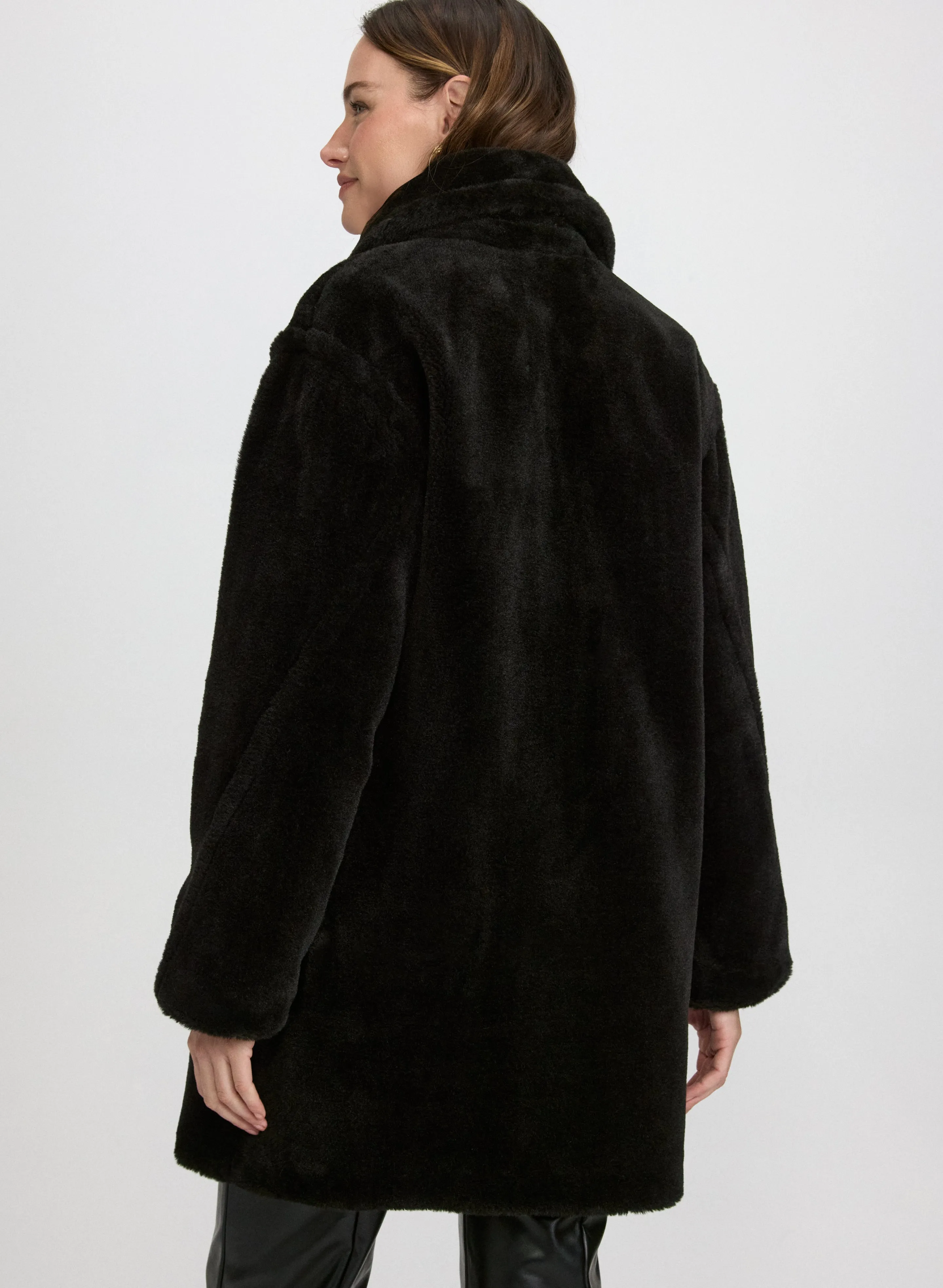 Faux-Fur Coat sold by Laura product image thumbnail 4