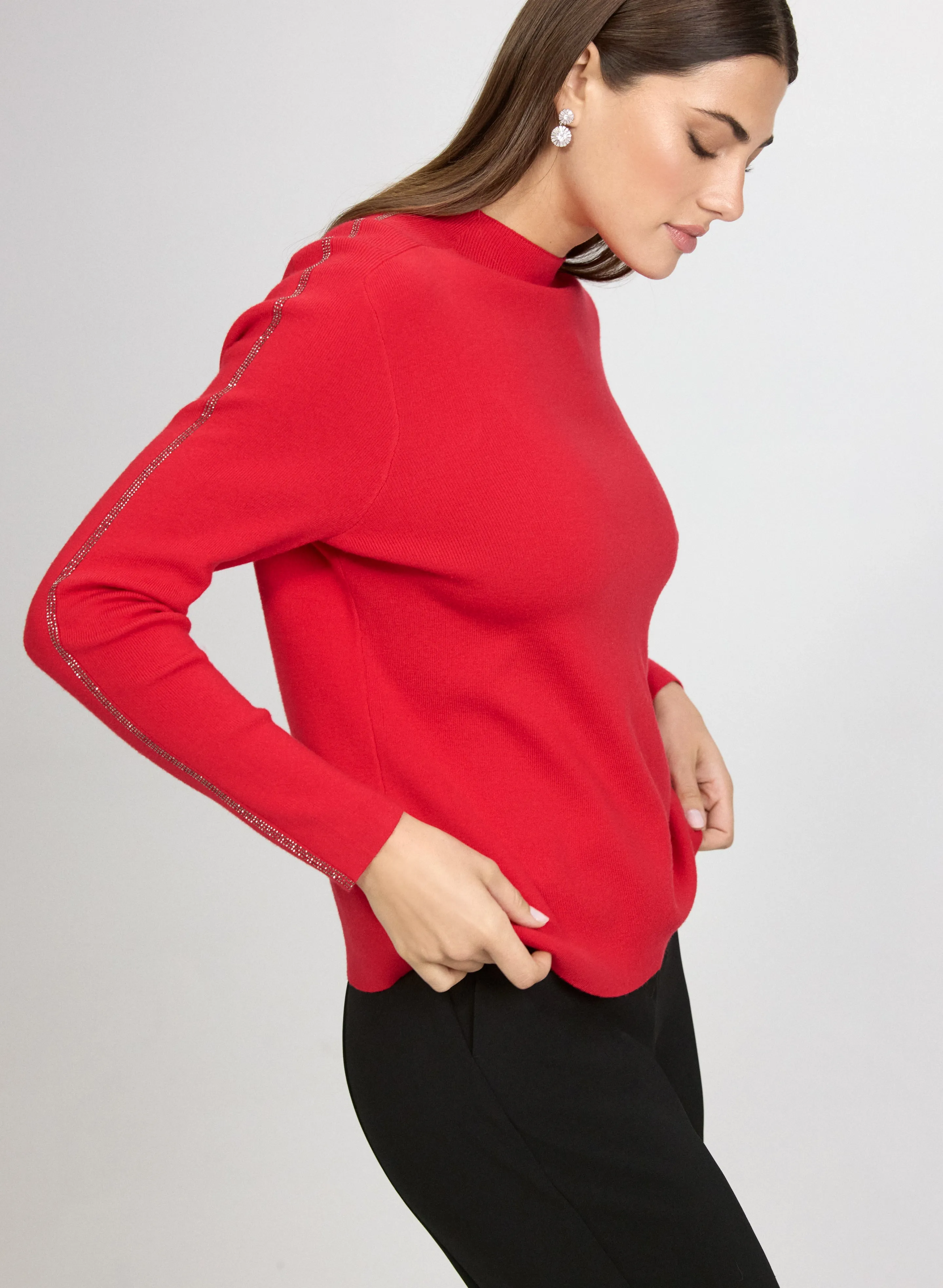 Rhinestone Detail Sweater sold by Laura product image thumbnail 2