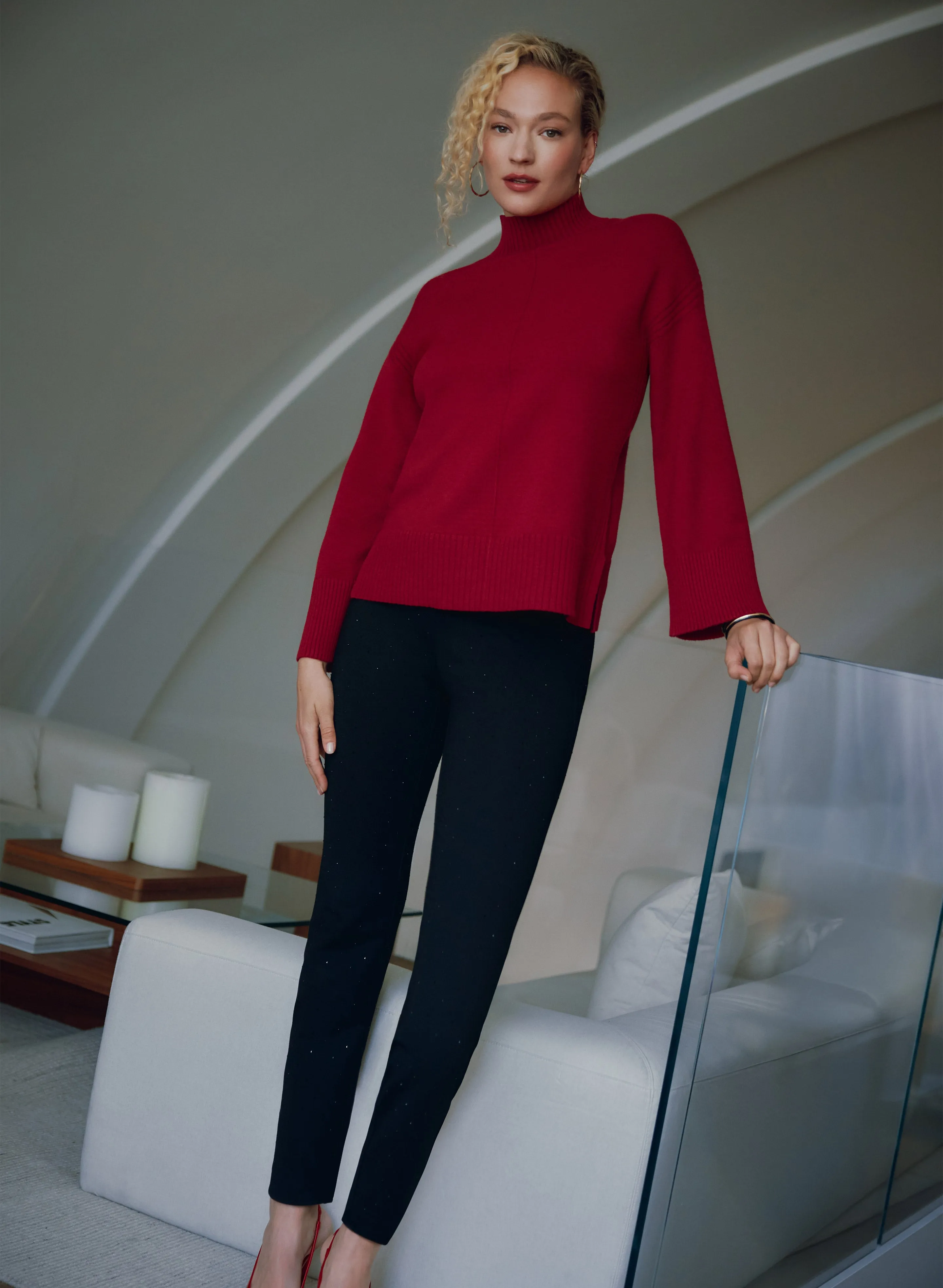 Sofia Rhinestone Pants sold by Laura product image thumbnail 4